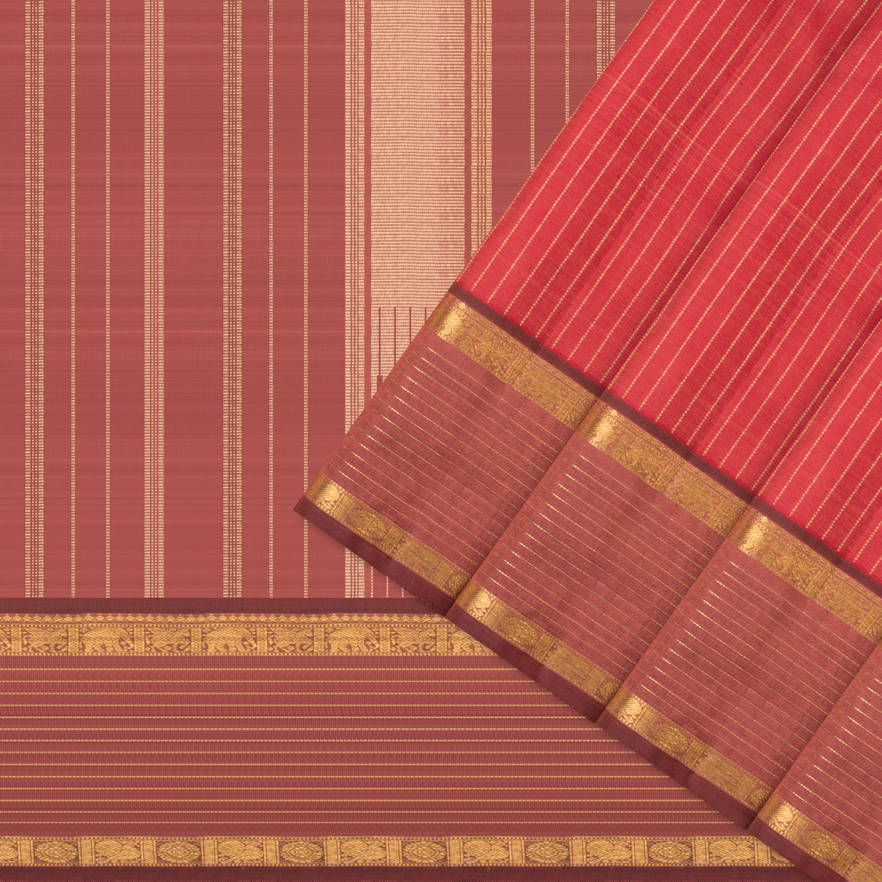 Kanakavalli Kanjivaram Silk Sari 25-599-HS001-09365 - Cover View
