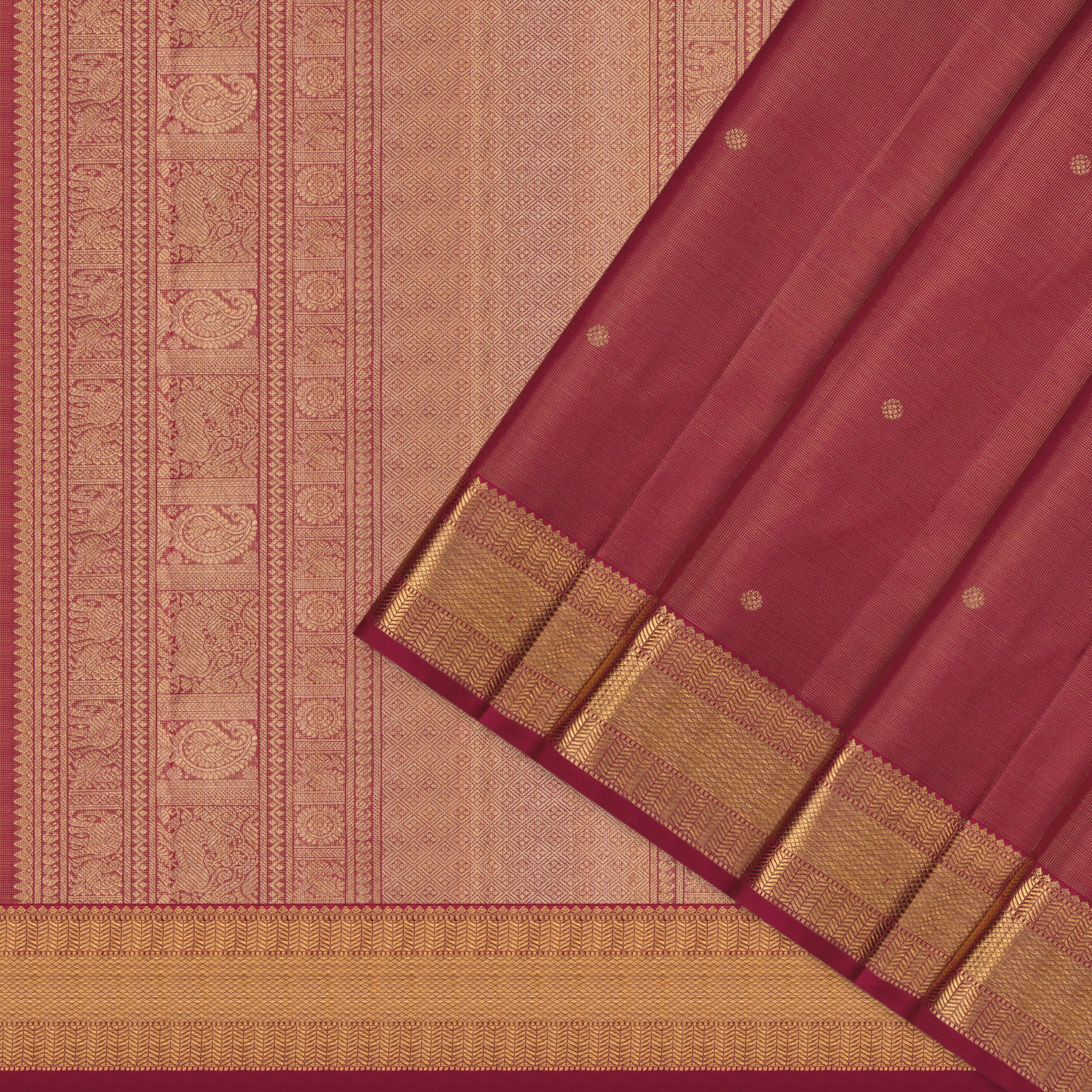 Kanakavalli Kanjivaram Silk Sari 25-599-HS001-09370 - Cover View