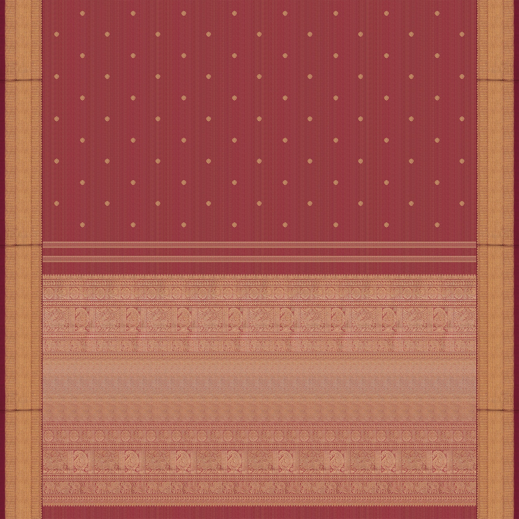 Kanakavalli Kanjivaram Silk Sari 25-599-HS001-09370 - Full View