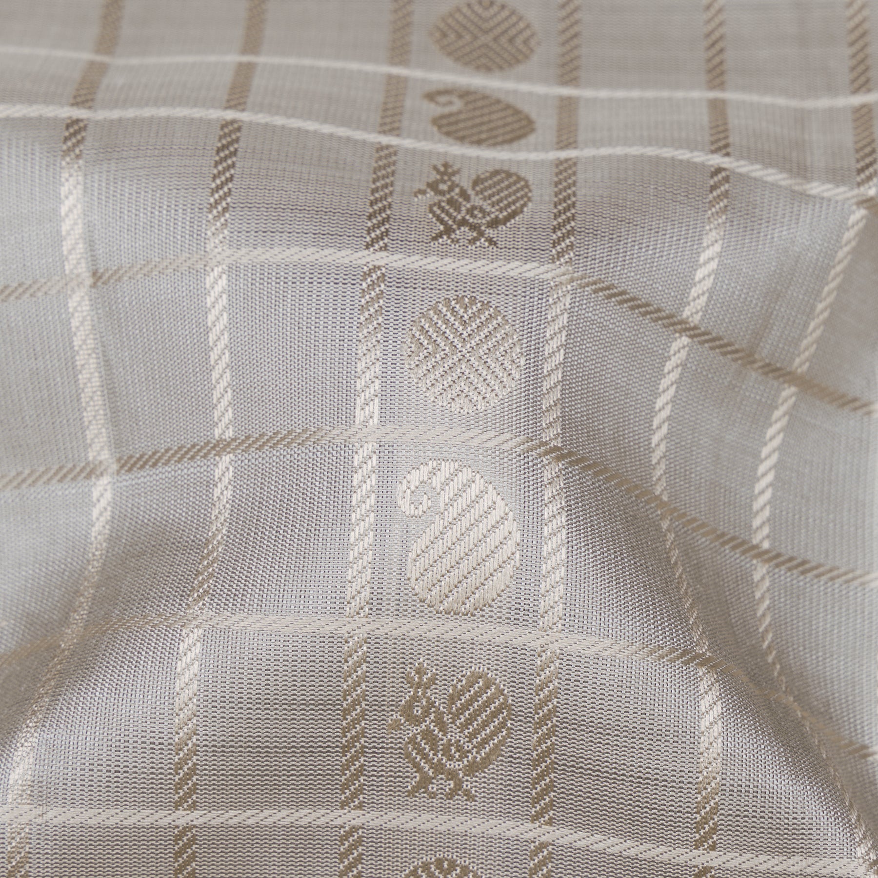 Kanakavalli Kanjivaram Silk Sari 25-599-HS001-09373 - Fabric View