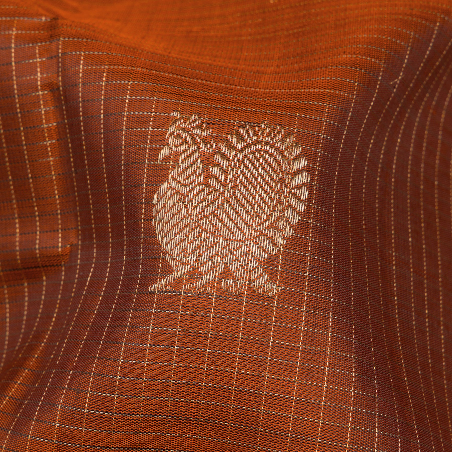 Kanakavalli Kanjivaram Silk Sari 25-599-HS001-09389 - Fabric View
