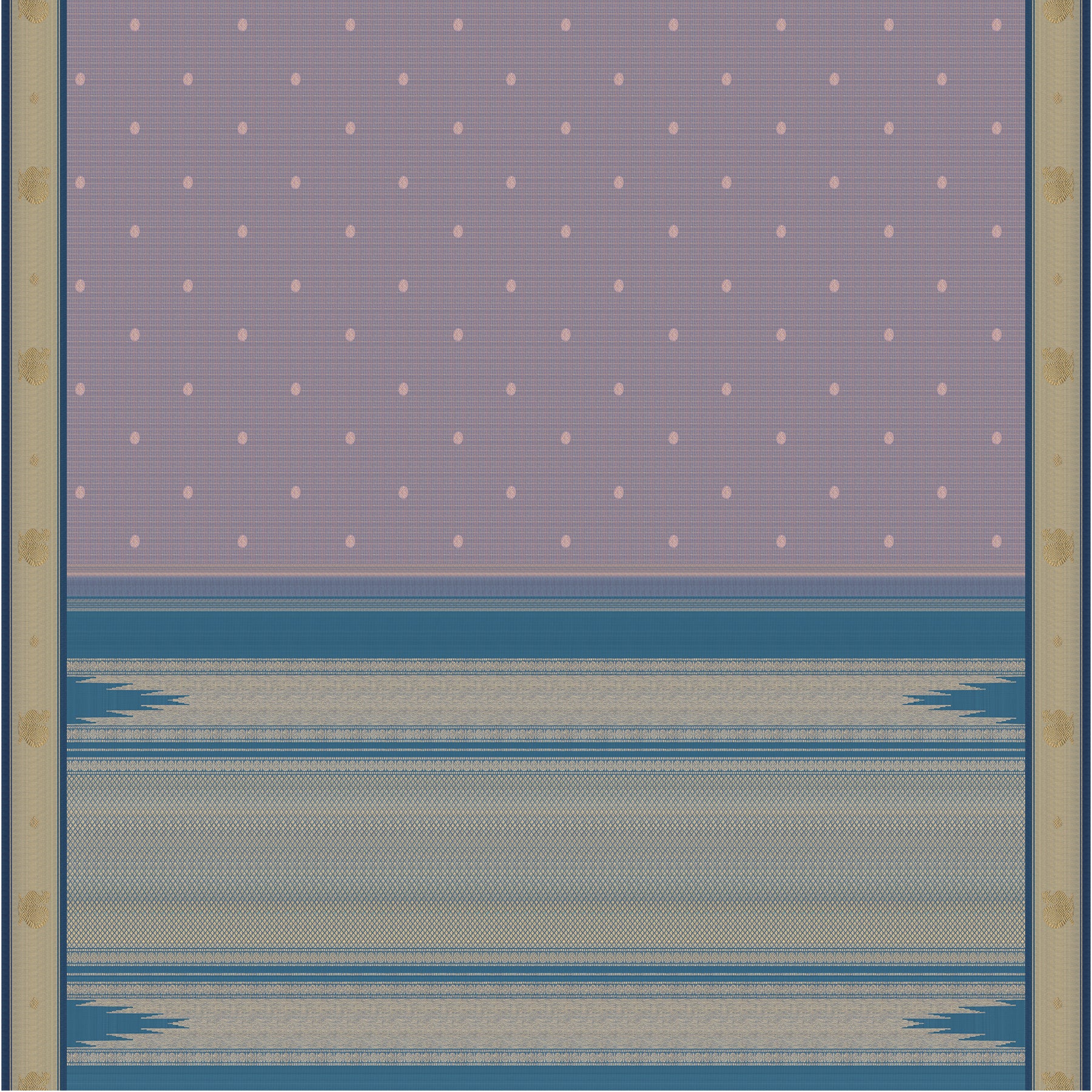 Kanakavalli Kanjivaram Silk Sari 25-599-HS001-09393 - Full View