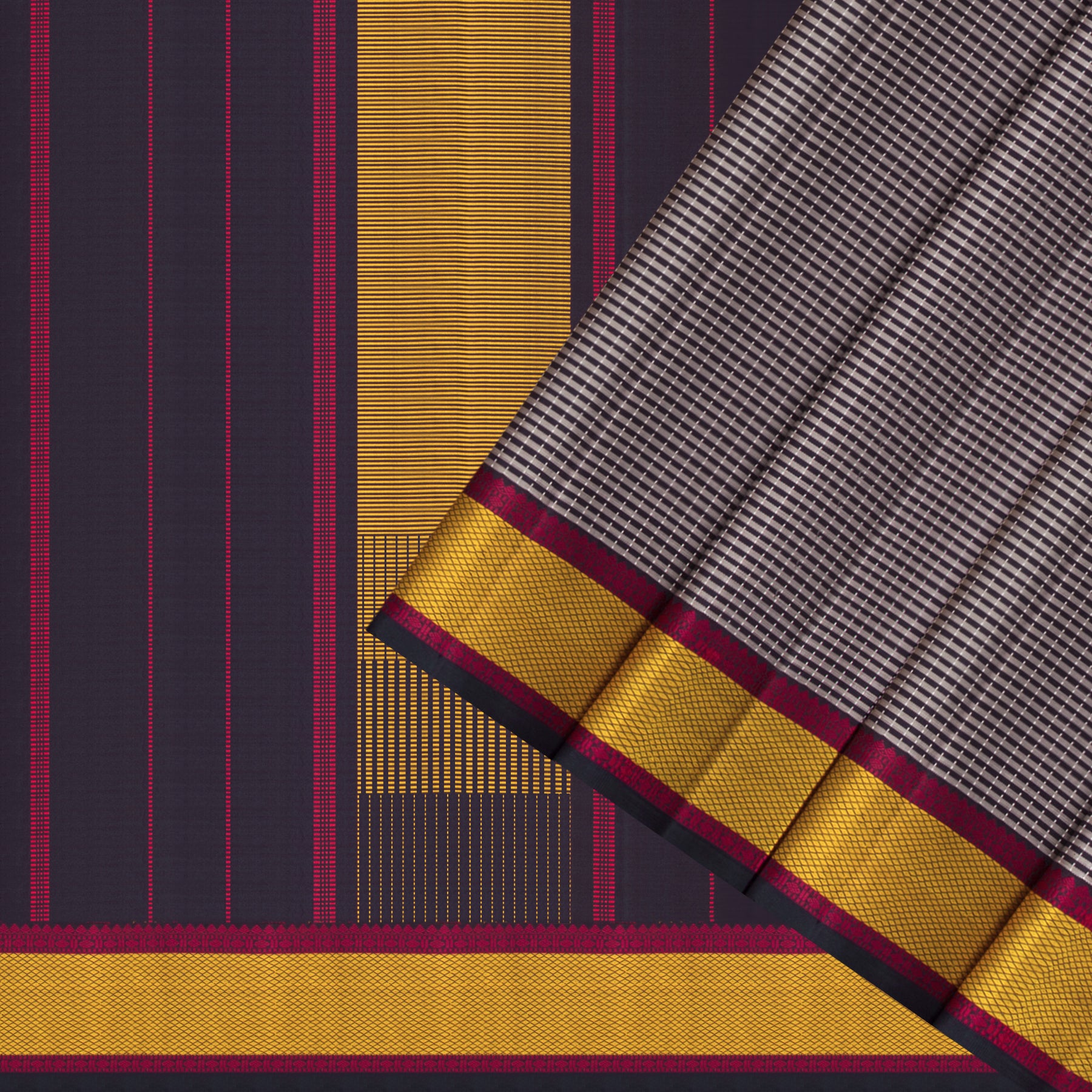 Kanakavalli Kanjivaram Silk Sari 25-599-HS001-09407 - Cover View