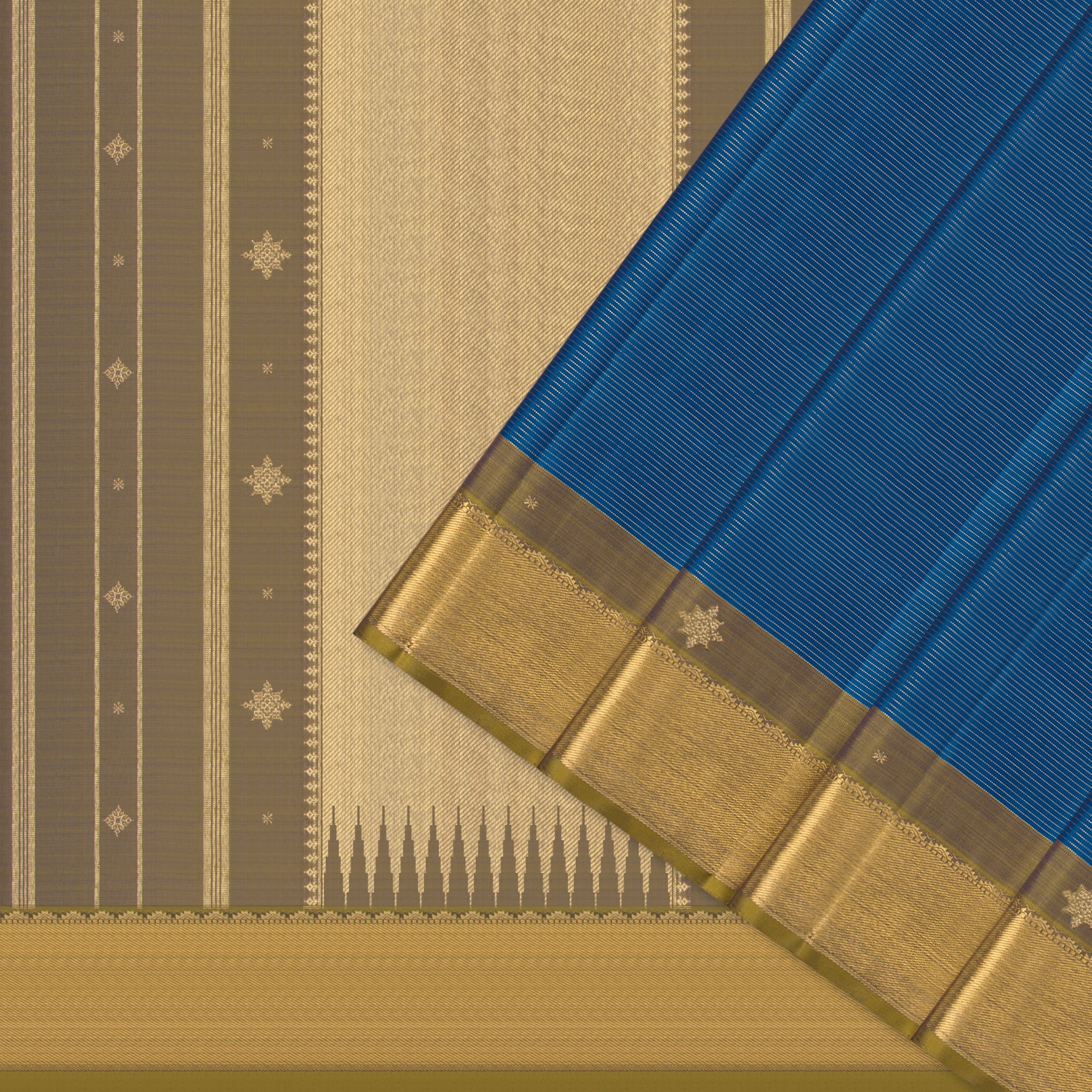 Kanakavalli Kanjivaram Silk Sari 25-599-HS001-09412 - Cover View