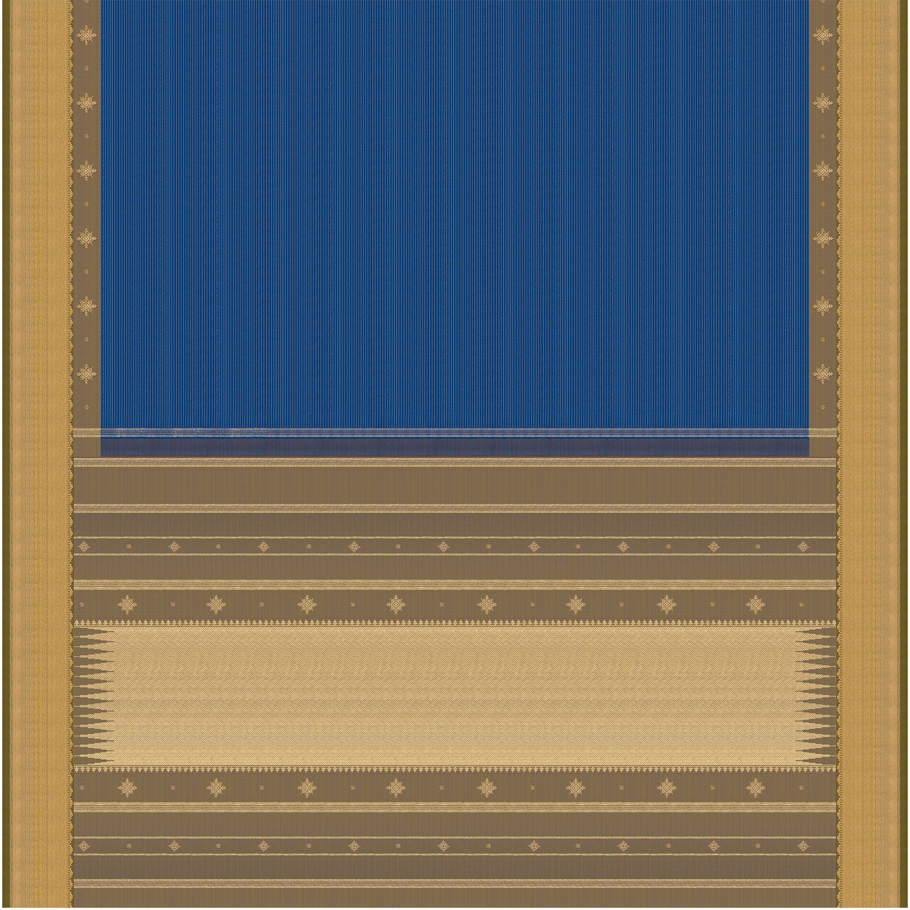 Kanakavalli Kanjivaram Silk Sari 25-599-HS001-09412 - Full View