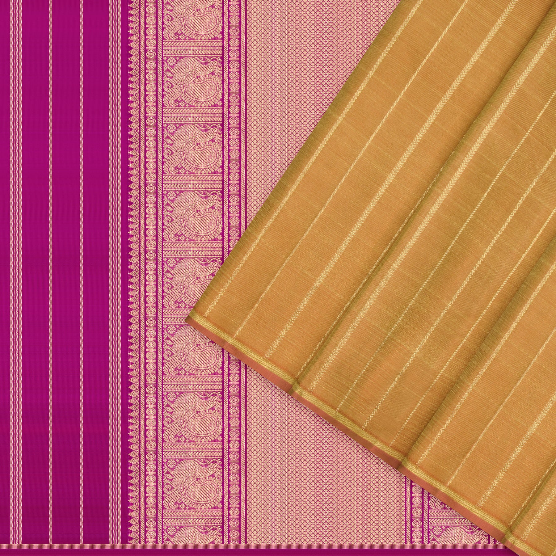 Kanakavalli Kanjivaram Silk Sari 25-599-HS001-09424 - Cover View