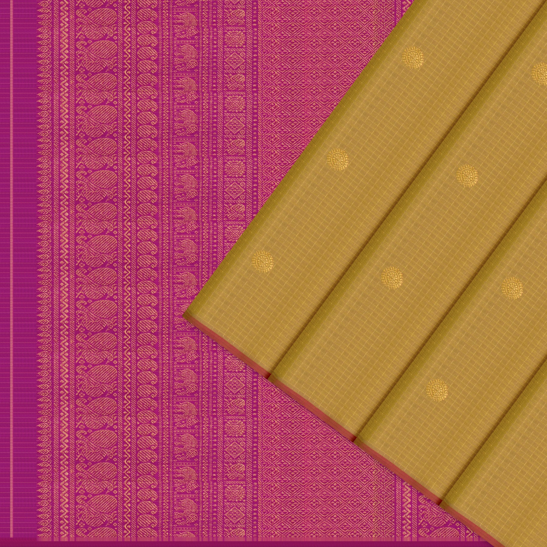 Kanakavalli Kanjivaram Silk Sari 25-599-HS001-09939 - Cover View