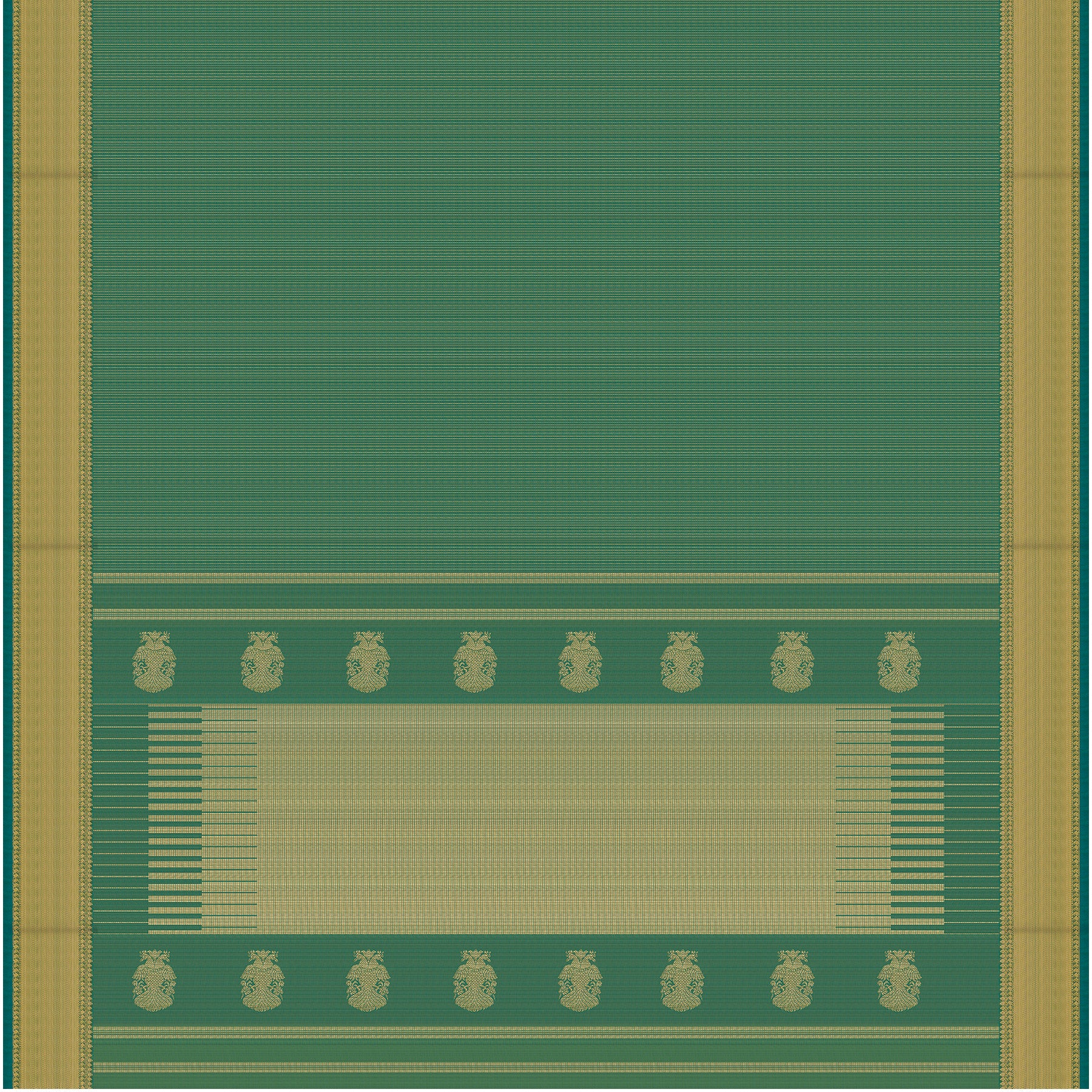 Kanakavalli Kanjivaram Silk Sari 25-599-HS001-09950 - Full View