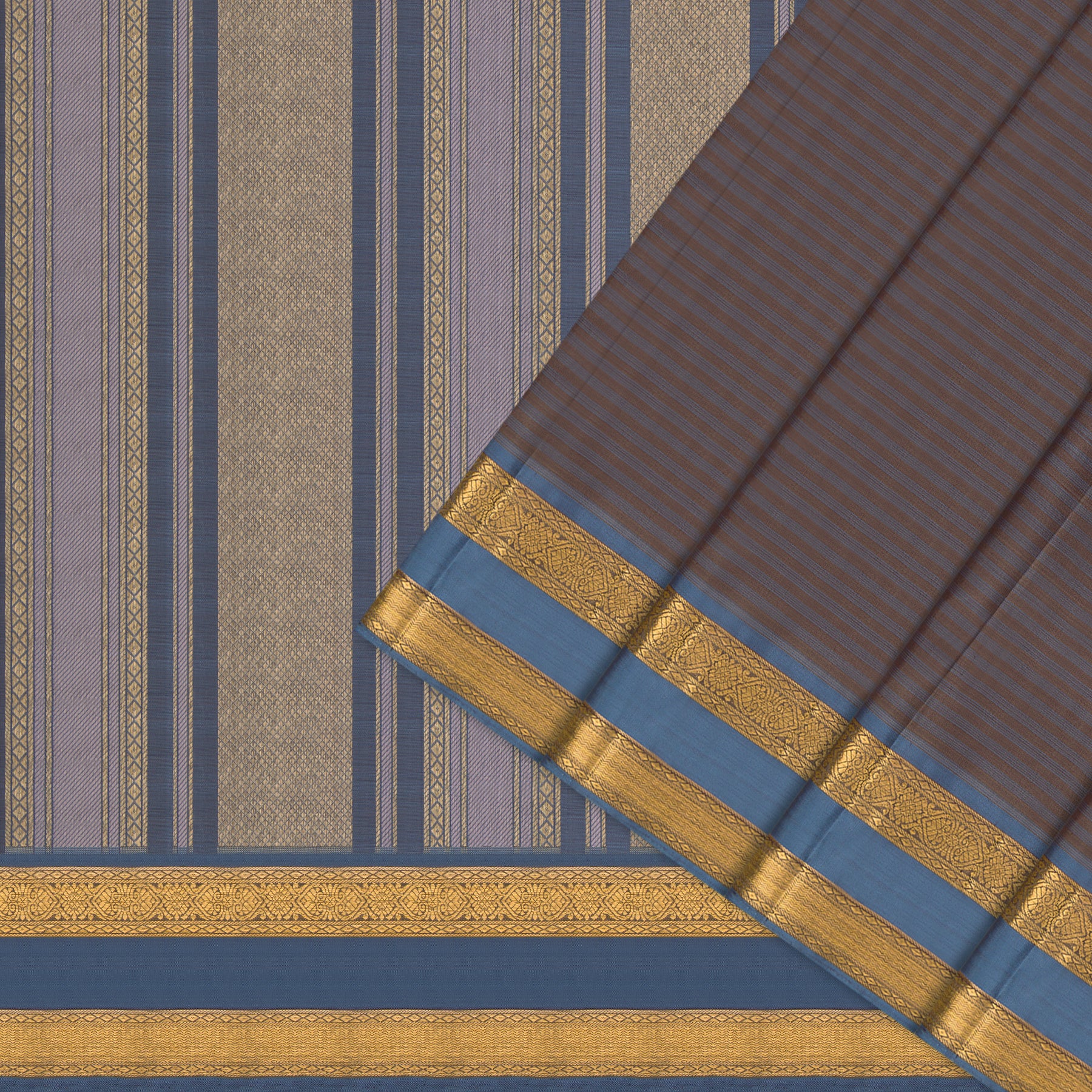 Kanakavalli Kanjivaram Silk Sari 25-599-HS001-09968 - Cover View