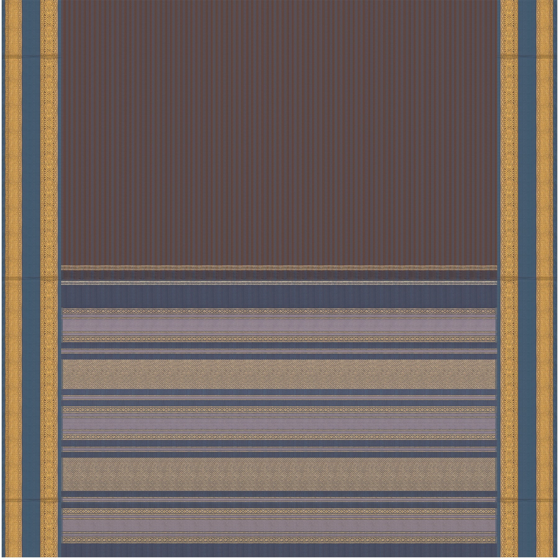 Kanakavalli Kanjivaram Silk Sari 25-599-HS001-09968 - Full View