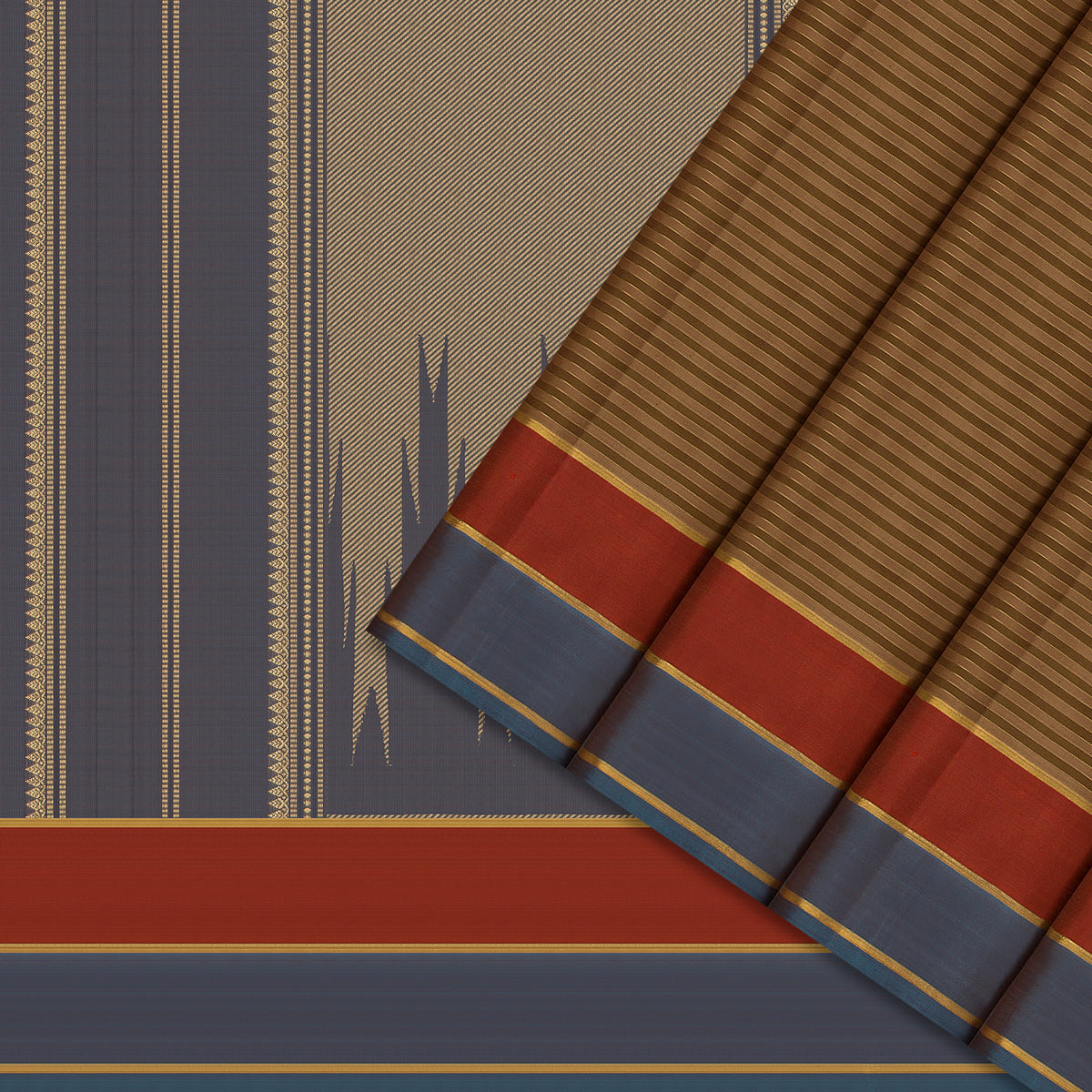 Kanakavalli Kanjivaram Silk Sari 25-599-HS001-09971 - Cover View