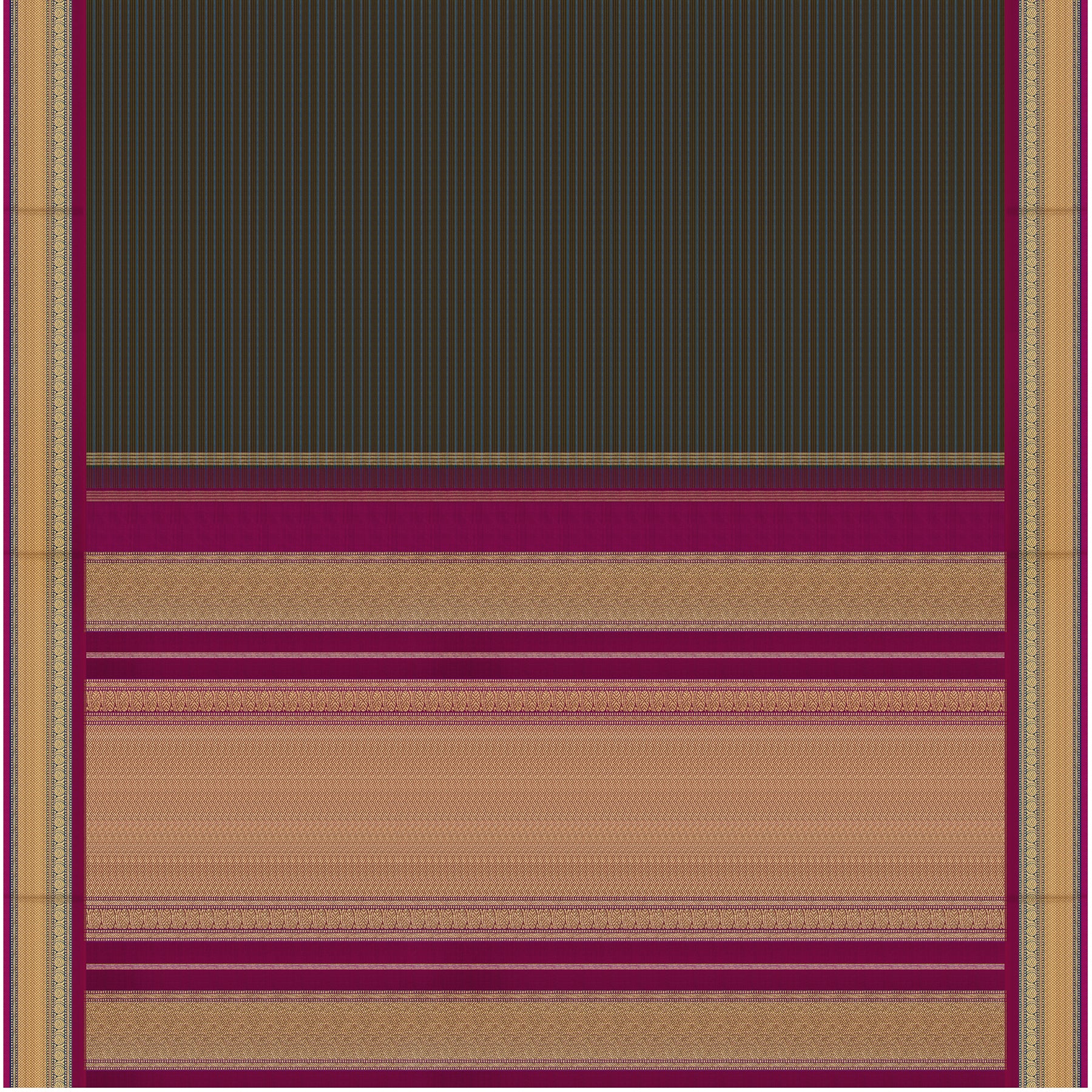 Kanakavalli Kanjivaram Silk Sari 25-599-HS001-09973 - Full View