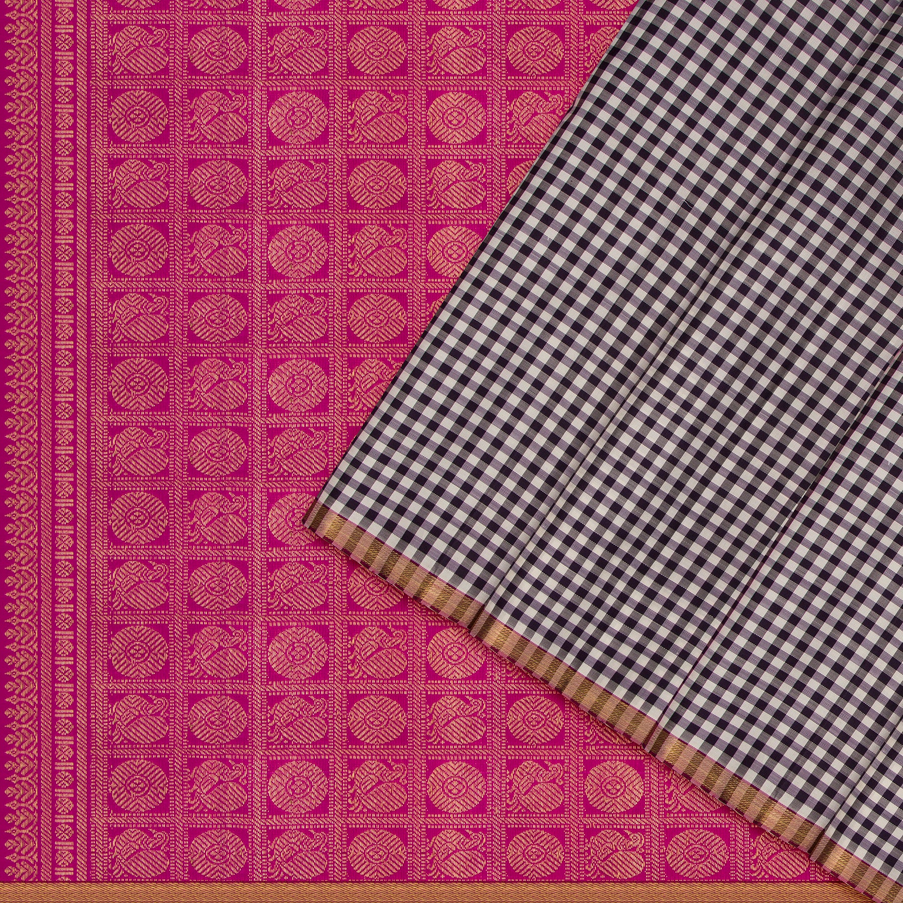 Kanakavalli Kanjivaram Silk Sari 25-599-HS001-10086 - Cover View