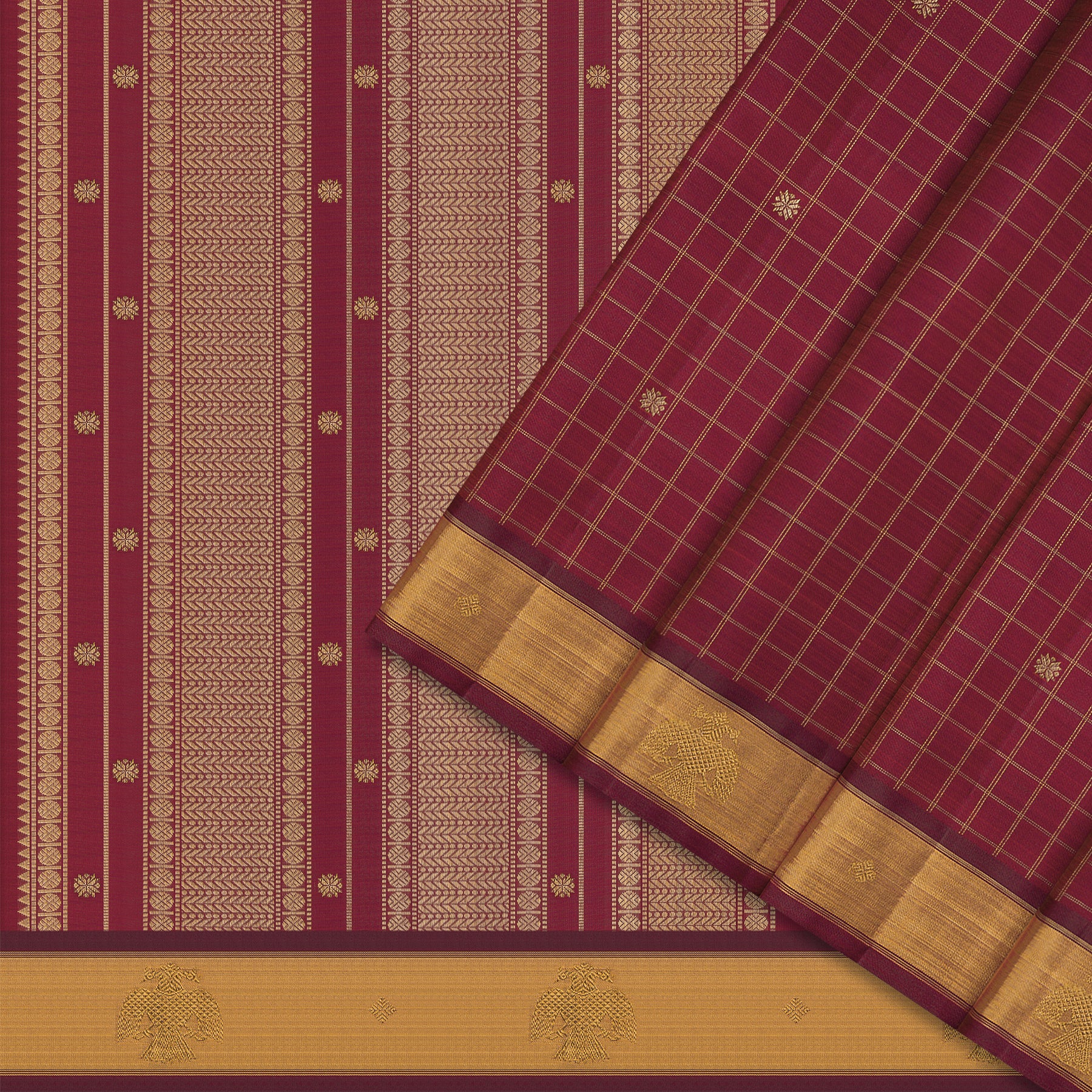 Kanakavalli Kanjivaram Silk Sari 25-599-HS001-10097 - Cover View