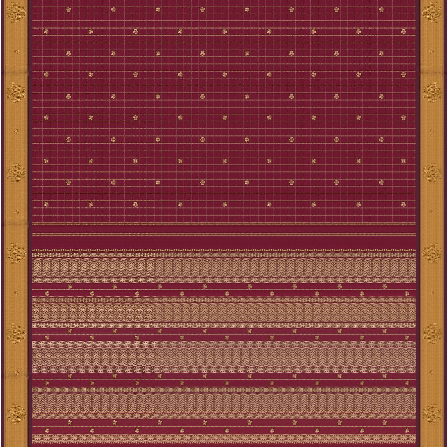 Kanakavalli Kanjivaram Silk Sari 25-599-HS001-10097 - Full View