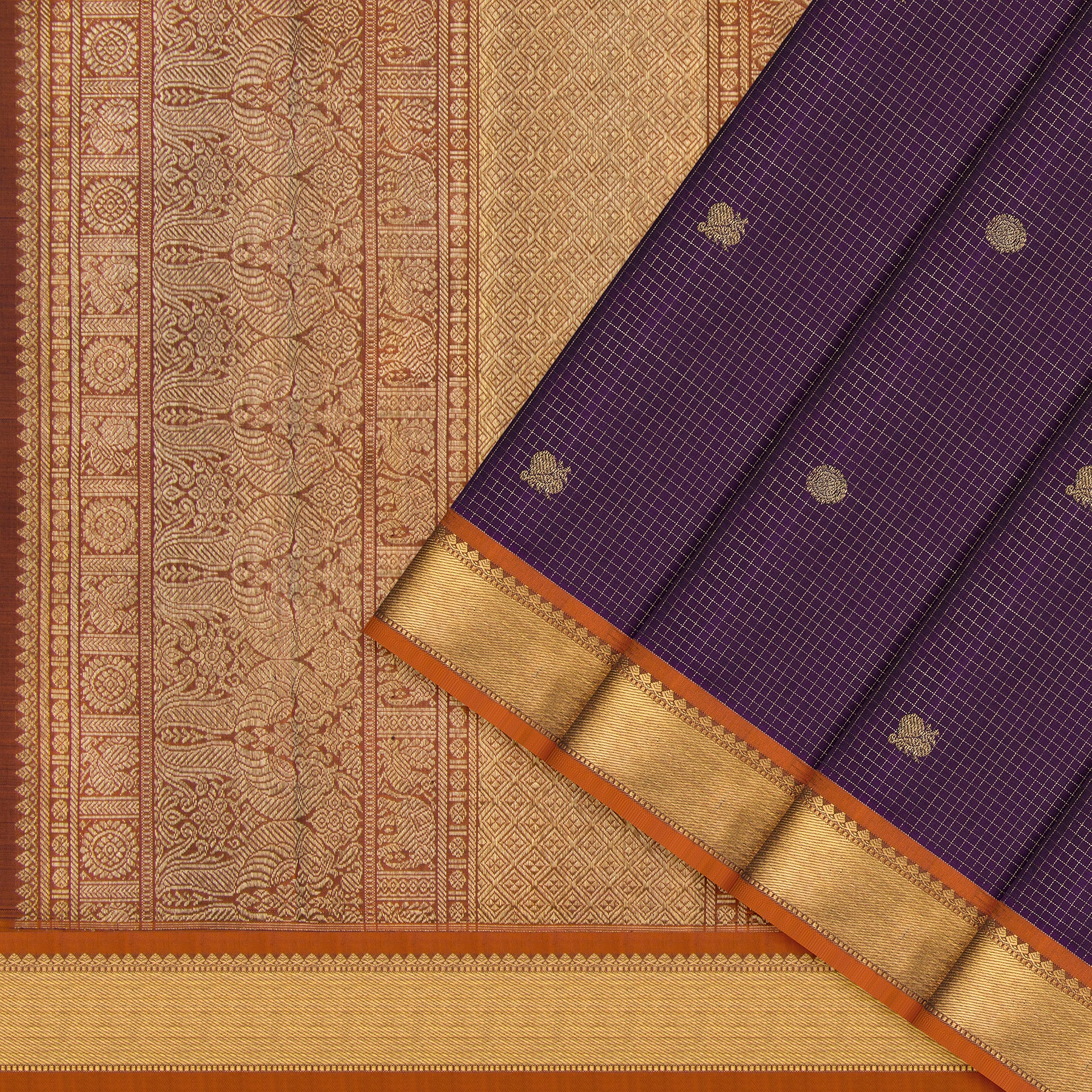 Kanakavalli Kanjivaram Silk Sari 25-599-HS001-10585 - Cover View