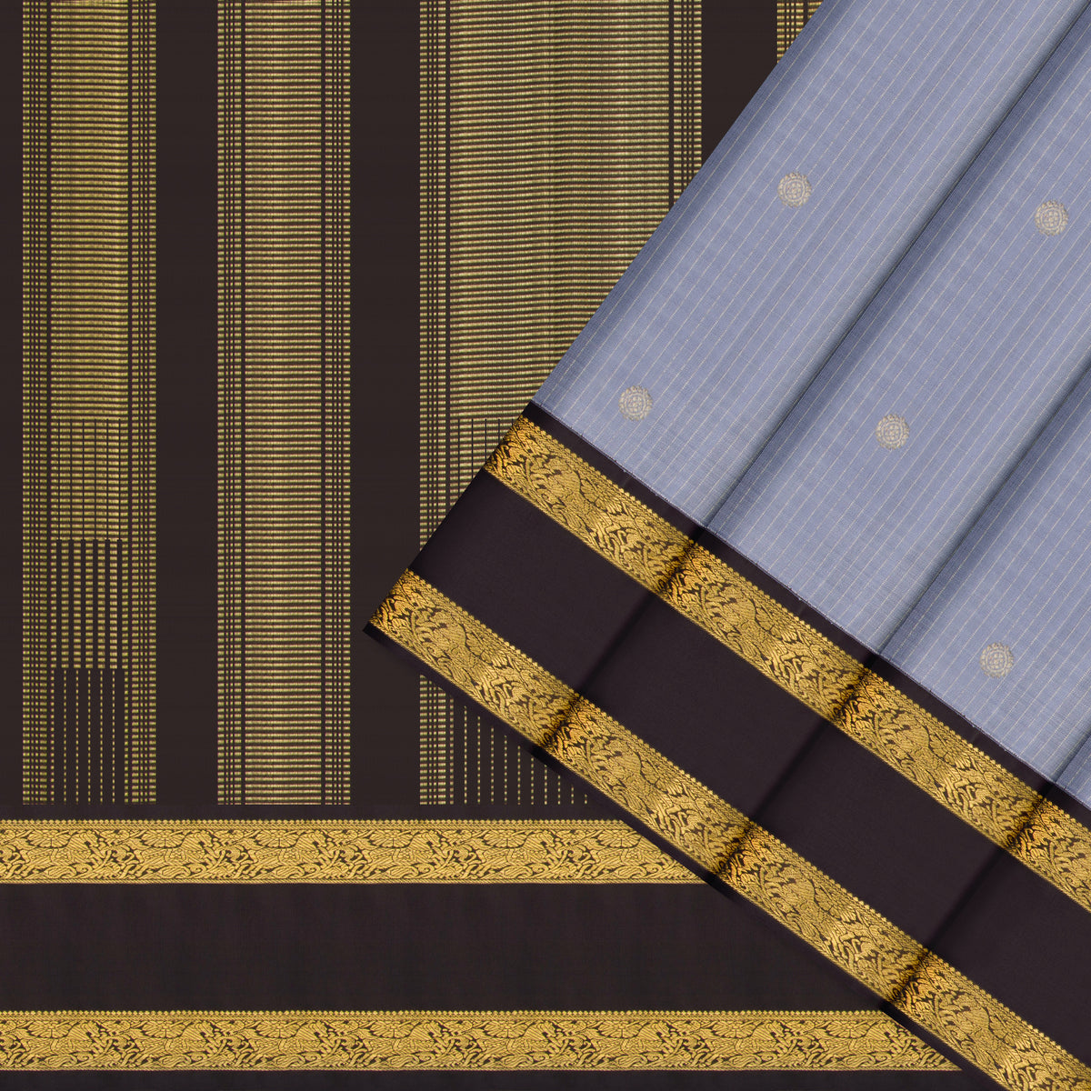 Kanakavalli Kanjivaram Silk Sari 25-599-HS001-10601 - Cover View