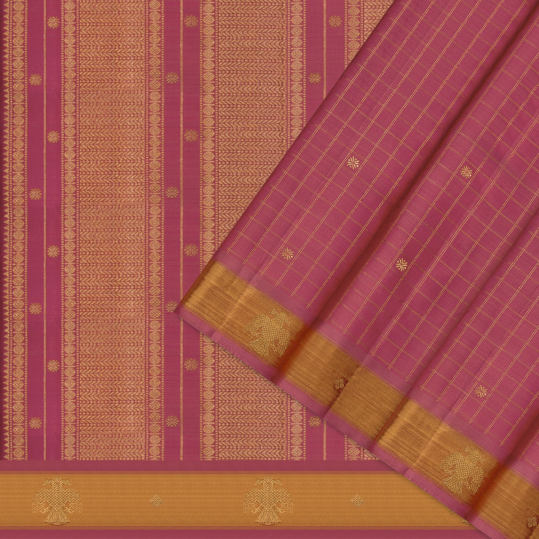 Kanakavalli Kanjivaram Silk Sari 25-599-HS001-10614 - Cover View