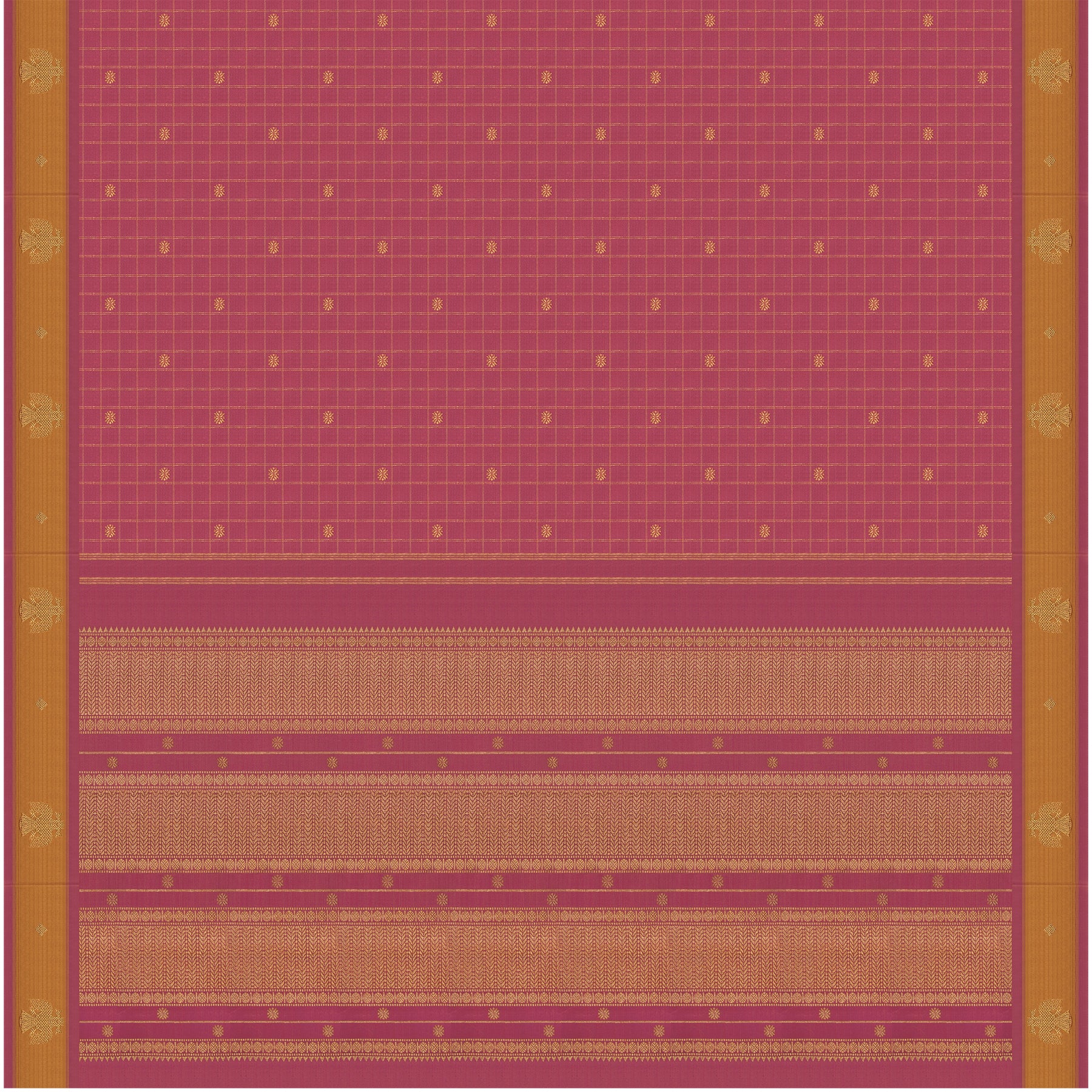 Kanakavalli Kanjivaram Silk Sari 25-599-HS001-10614 - Full View