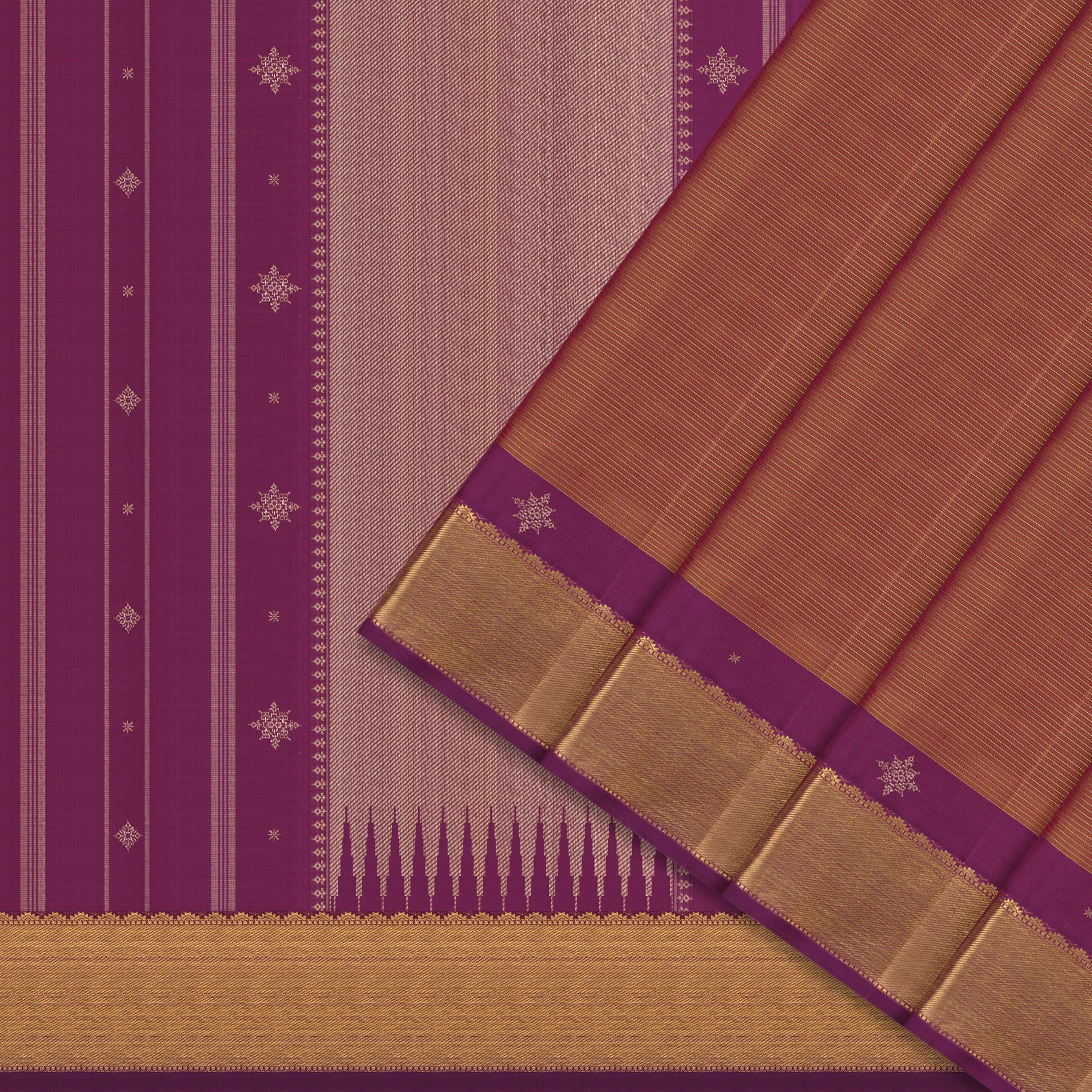 Kanakavalli Kanjivaram Silk Sari 25-599-HS001-10618 - Cover View