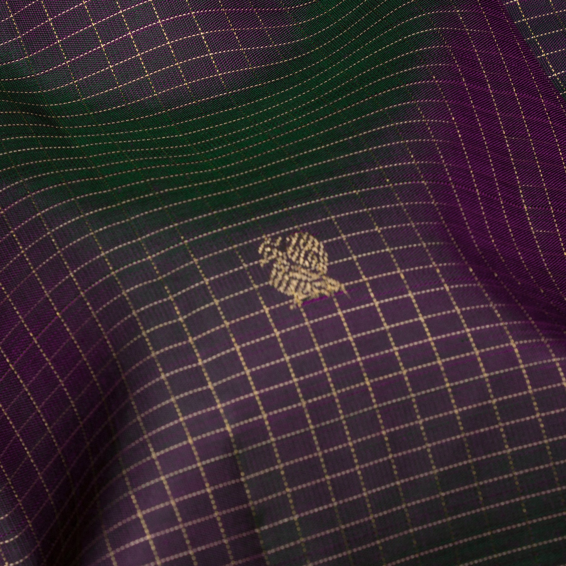 Kanakavalli Kanjivaram Silk Sari 25-599-HS001-10619 - Fabric View