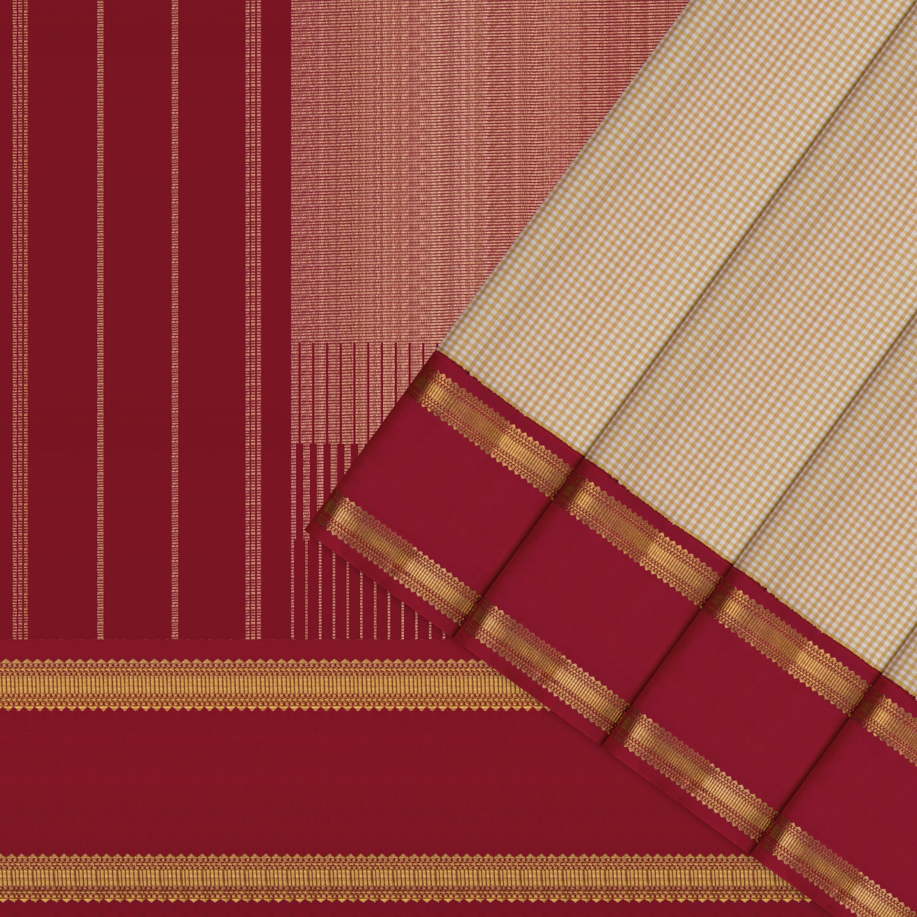 Kanakavalli Kanjivaram Silk Sari 25-599-HS001-10645 - Cover View