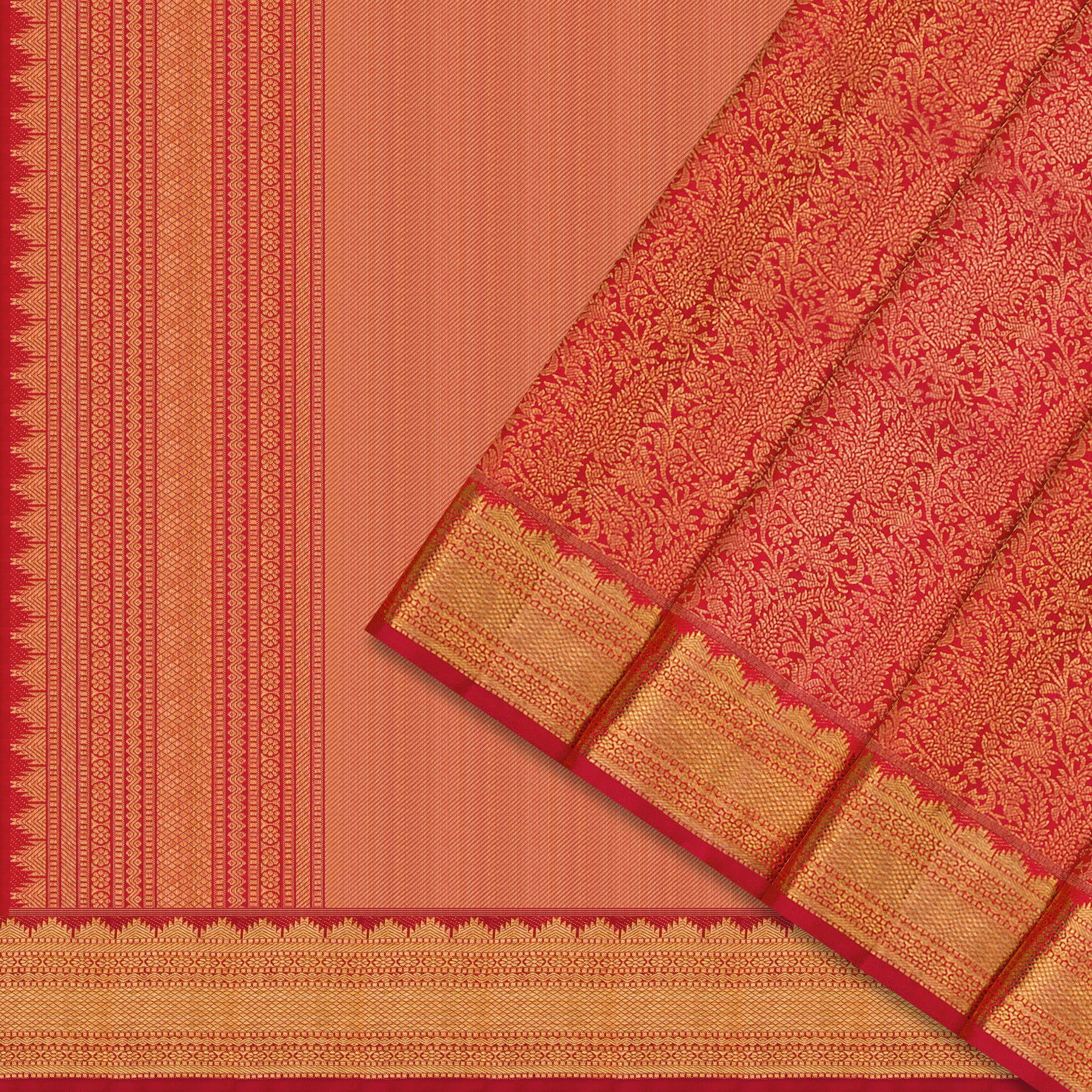 Kanakavalli Kanjivaram Silk Sari 25-599-HS001-10655 - Cover View