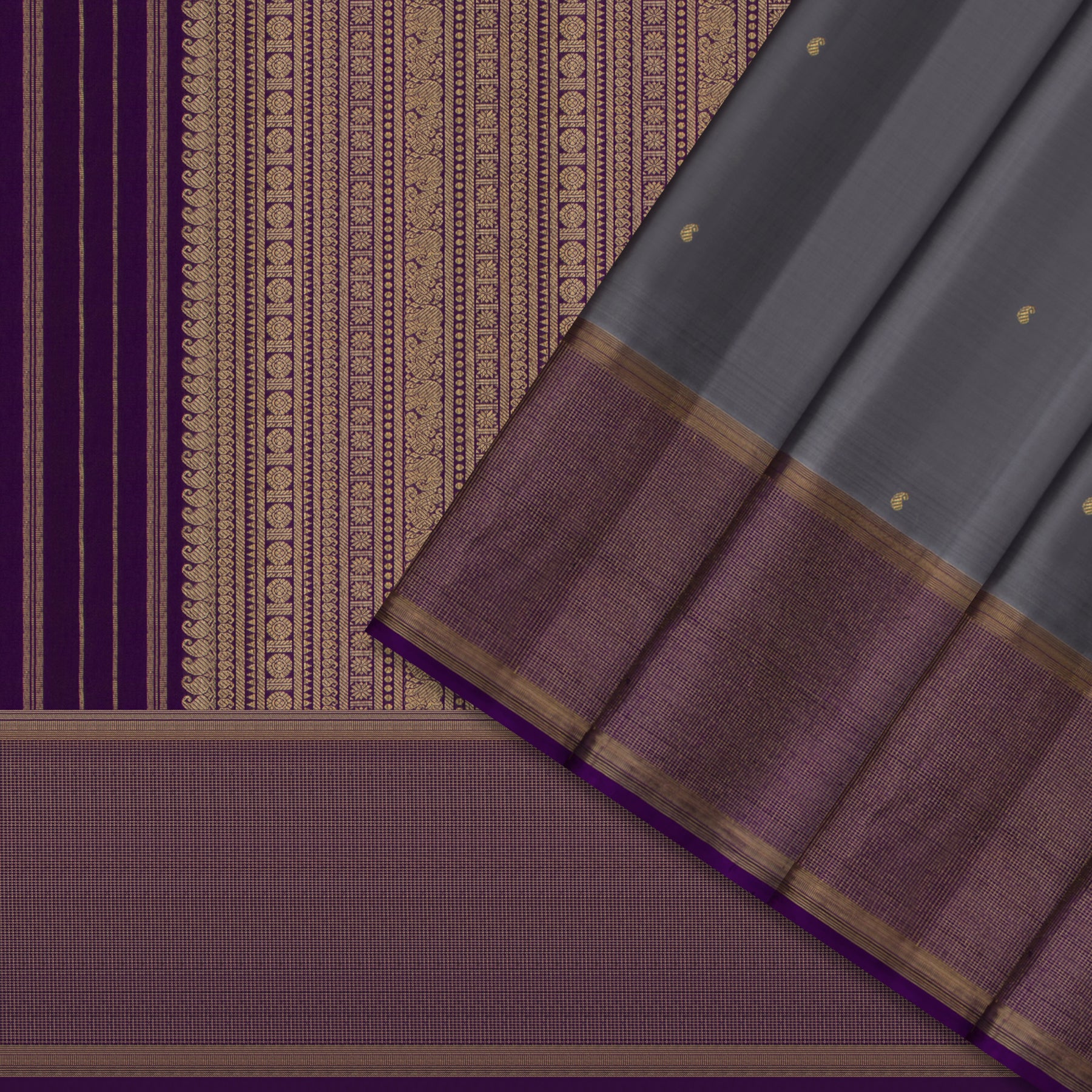 Kanakavalli Kanjivaram Silk Sari 25-599-HS001-10662 - Cover View
