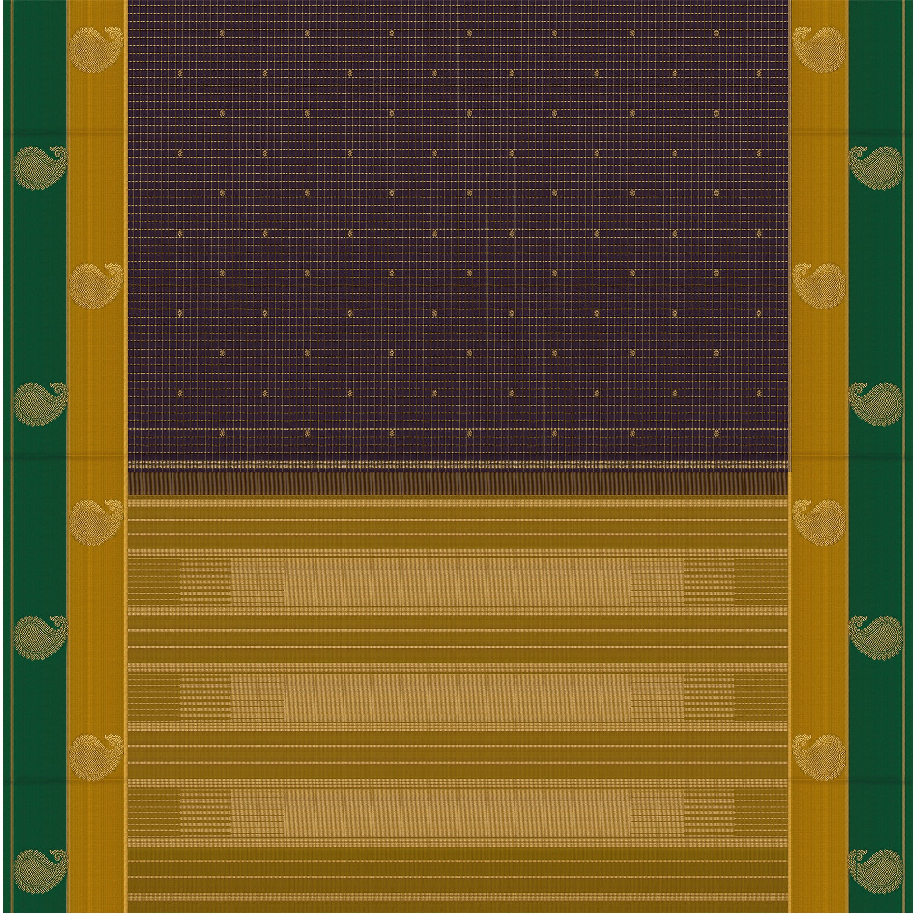 Kanakavalli Kanjivaram Silk Sari 25-599-HS001-10665 - Full View