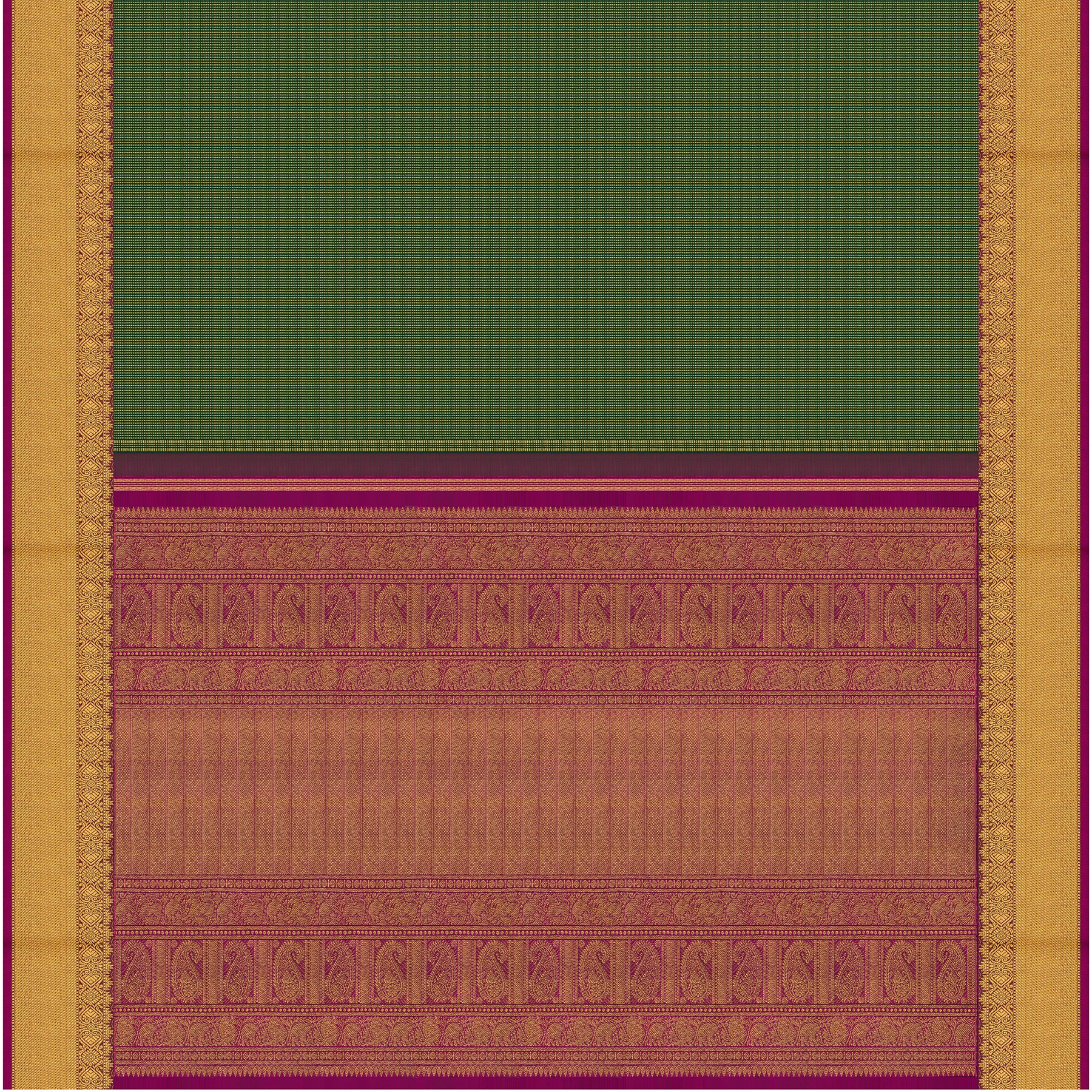 Kanakavalli Kanjivaram Silk Sari 25-599-HS001-10684 - Full View