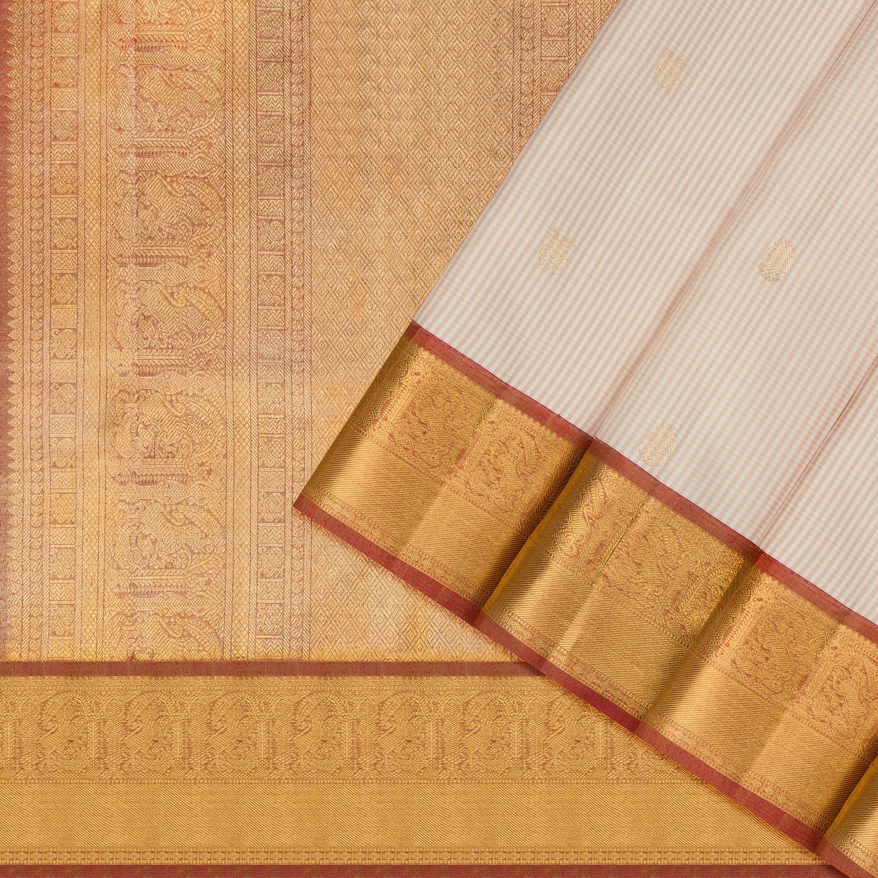 Kanakavalli Kanjivaram Silk Sari 25-599-HS001-10845 - Cover View