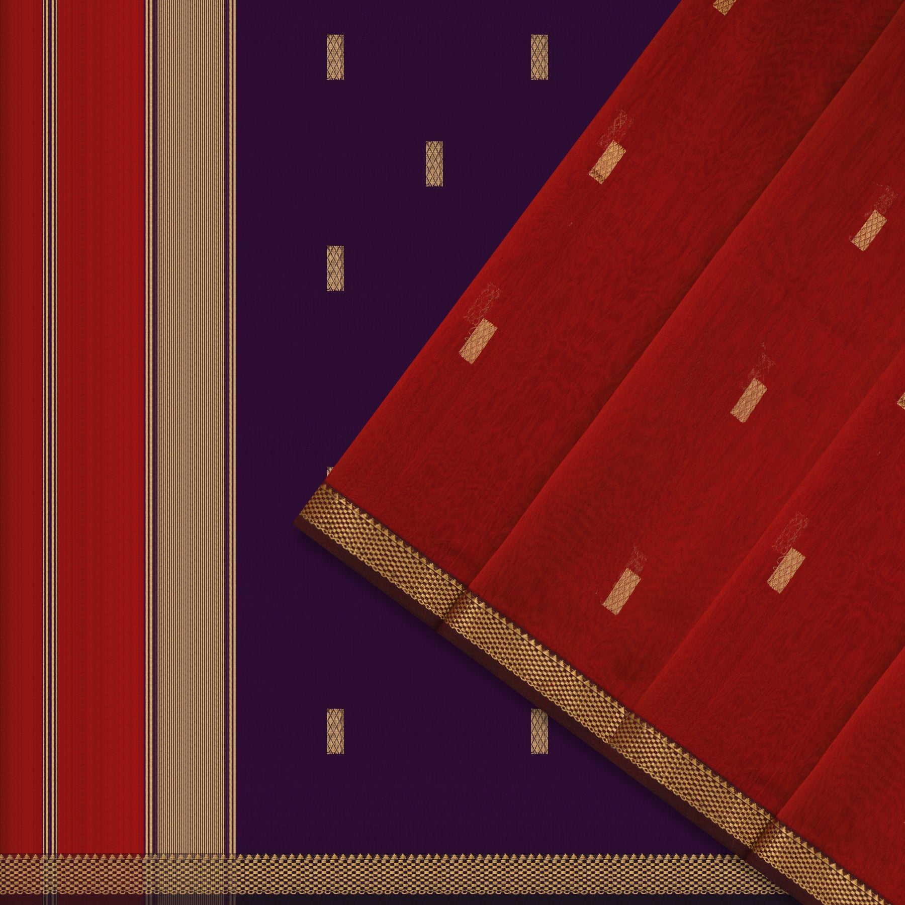 Kanakavalli Silk/Cotton Sari 25-610-HS005-04047 - Cover View