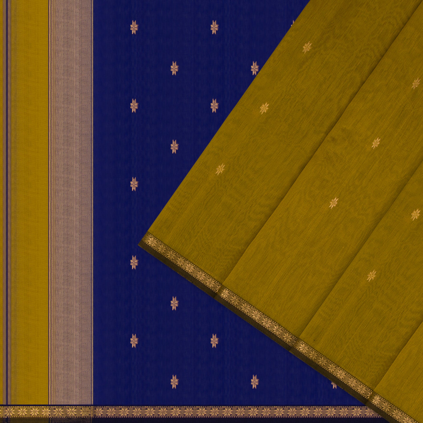 Kanakavalli Silk/Cotton Sari 25-610-HS005-04048 - Cover View