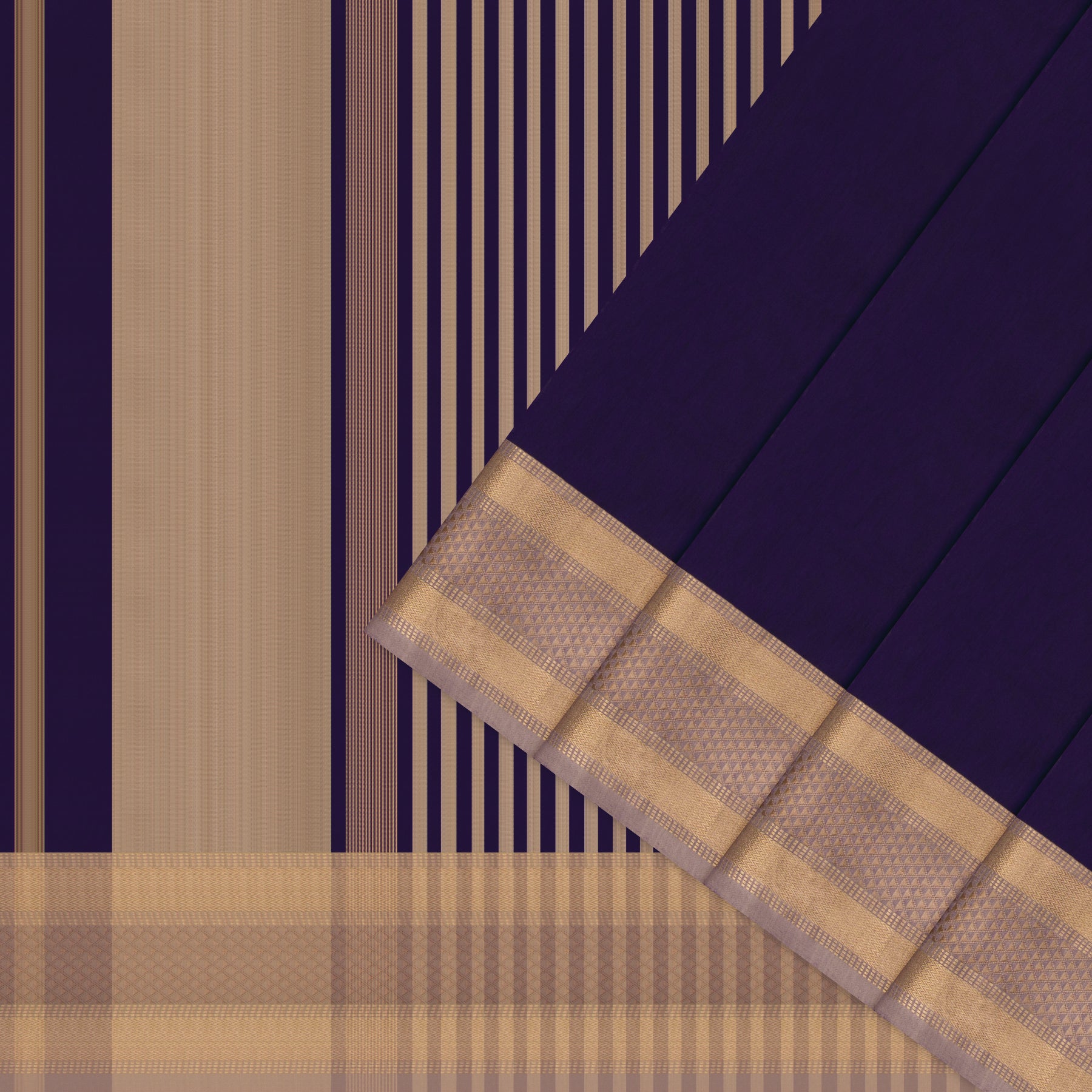 Kanakavalli Silk/Cotton Sari 25-610-HS005-04049 - Cover View