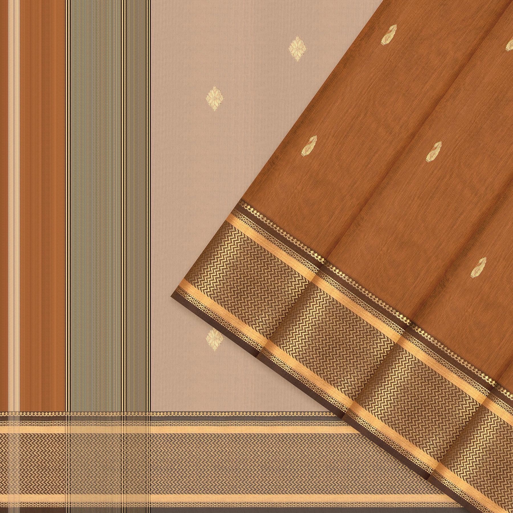 Kanakavalli Silk/Cotton Sari 25-610-HS005-04054 - Cover View