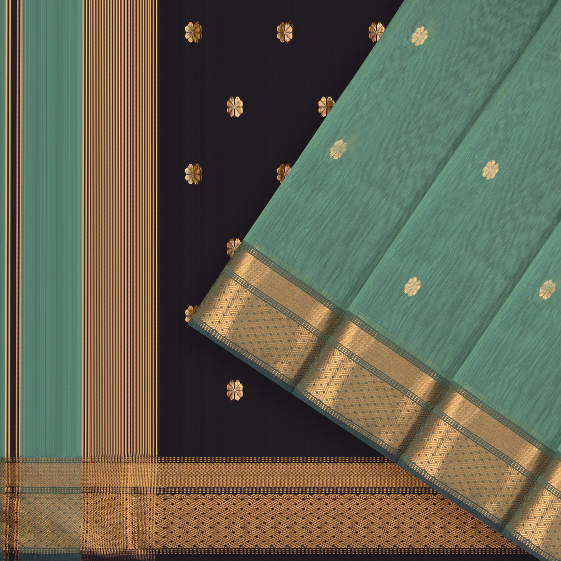 Kanakavalli Silk/Cotton Sari 25-610-HS005-07860 - Cover View