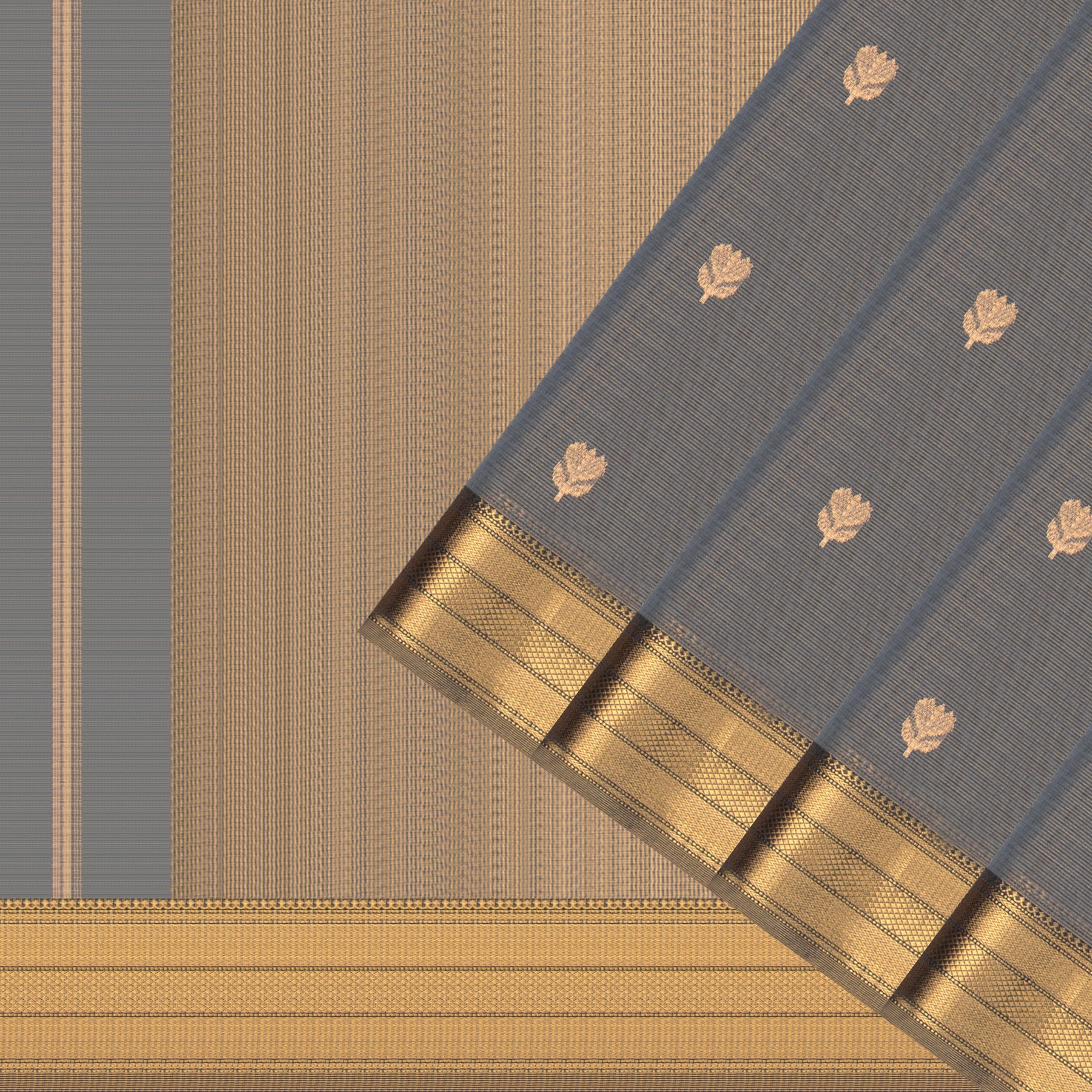 Kanakavalli Silk/Cotton Sari 25-610-HS005-07874 - Cover View