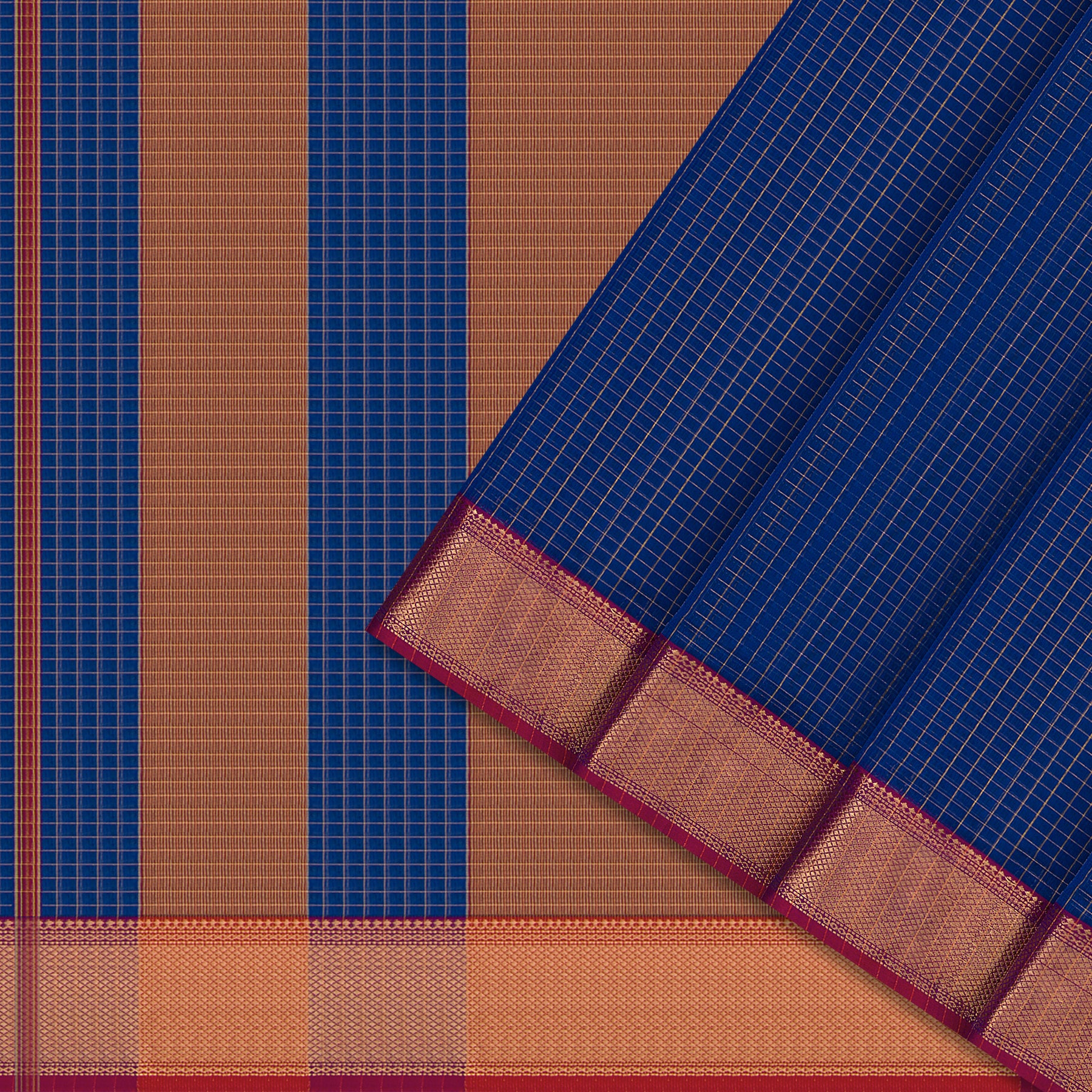 Kanakavalli Silk/Cotton Sari 25-610-HS005-10452 - Cover View