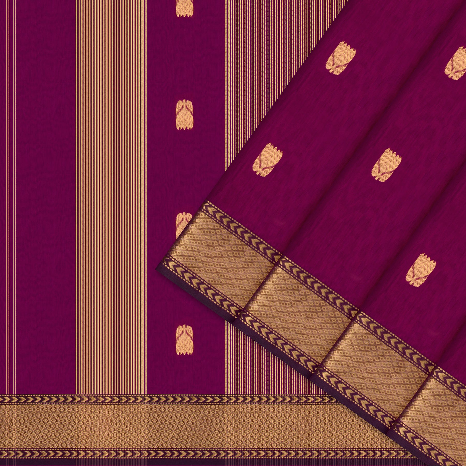 Kanakavalli Silk/Cotton Sari 25-610-HS005-10462 - Cover View