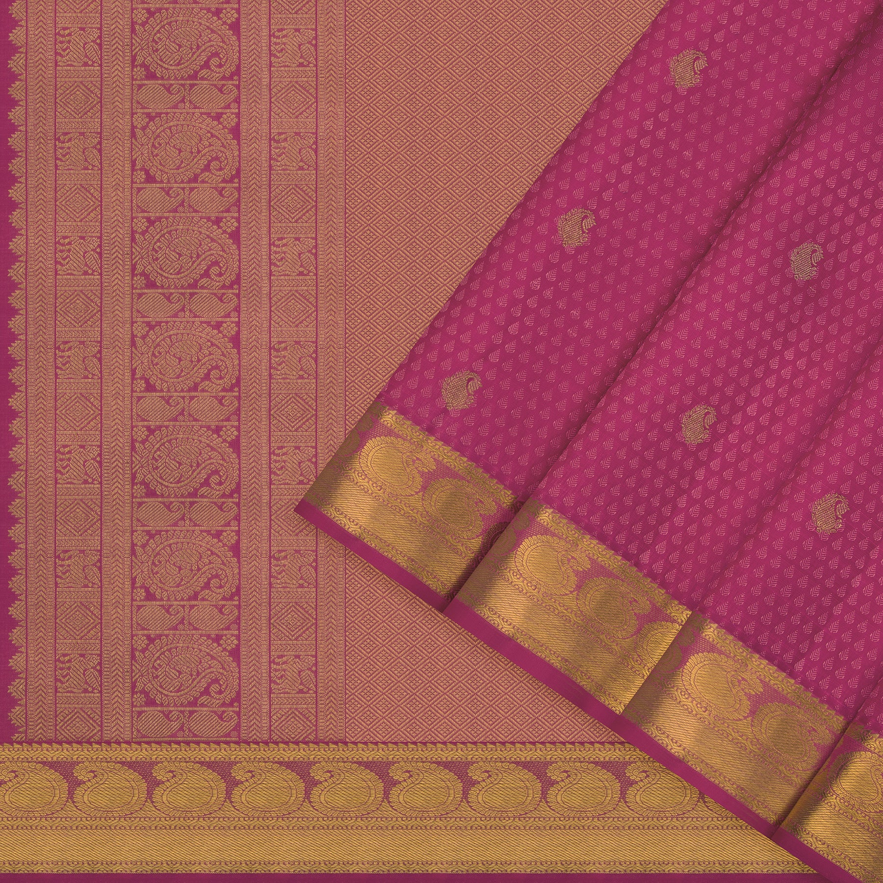Kanakavalli Kanjivaram Silk Sari 25-611-HS001-01181 - Cover View