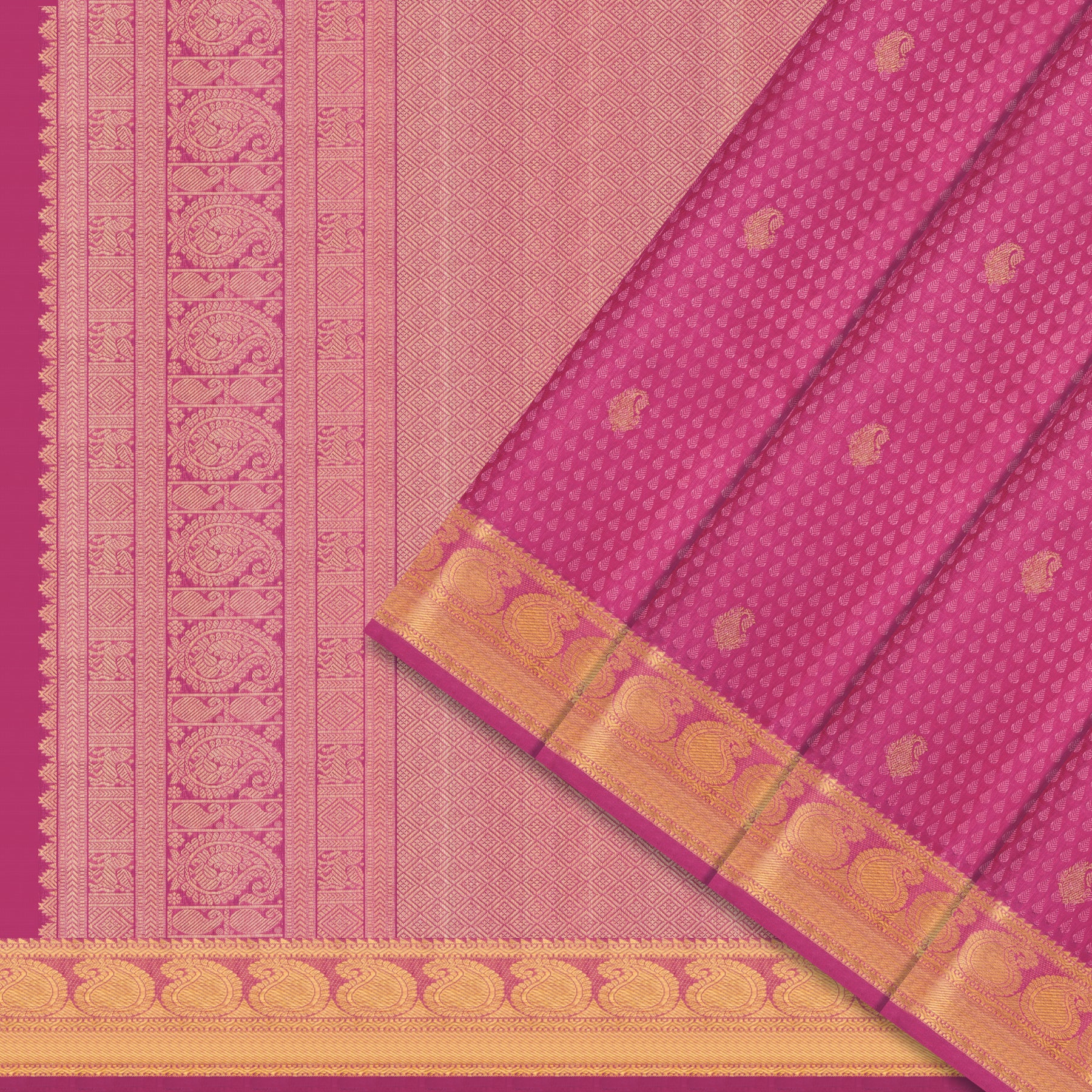 Kanakavalli Kanjivaram Silk Sari 25-611-HS001-01182 - Cover View