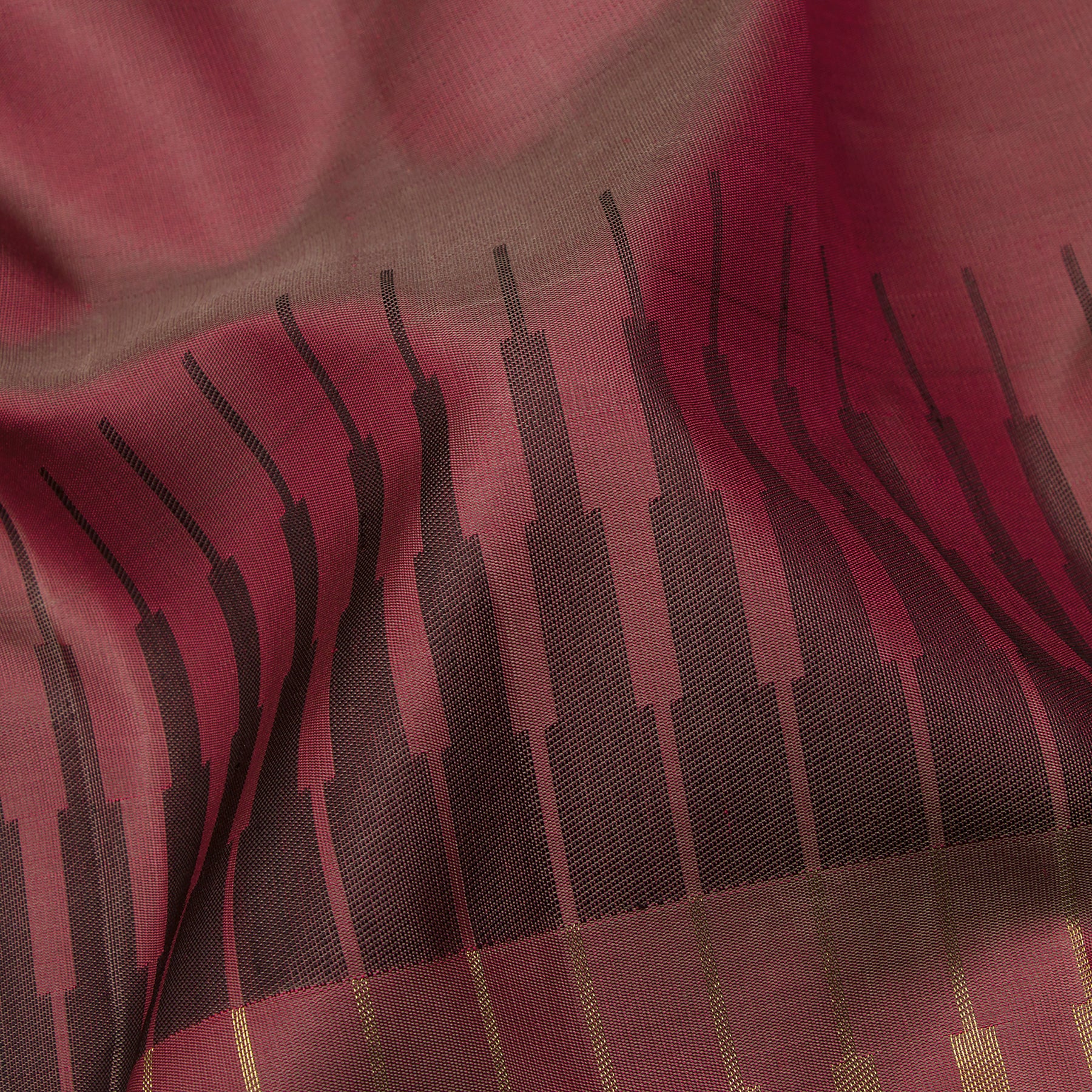 Kanakavalli Kanjivaram Silk Sari 25-611-HS001-01186 - Fabric View