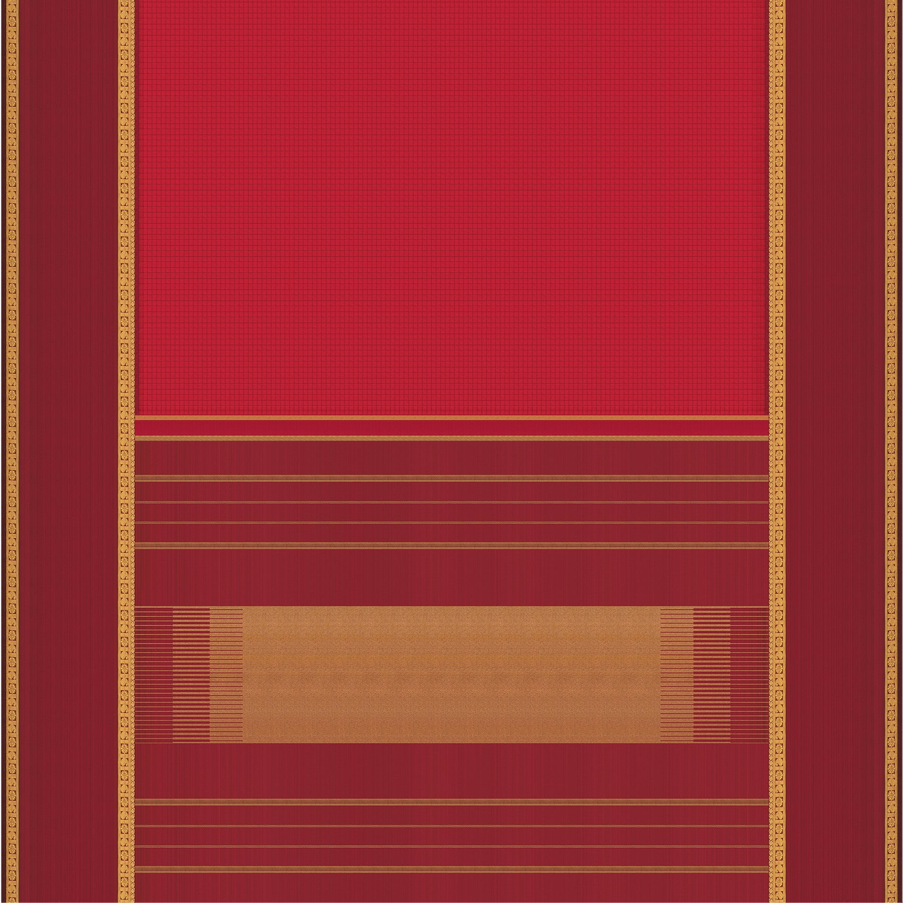 Kanakavalli Kanjivaram Silk Sari 25-611-HS001-01190 - Full View