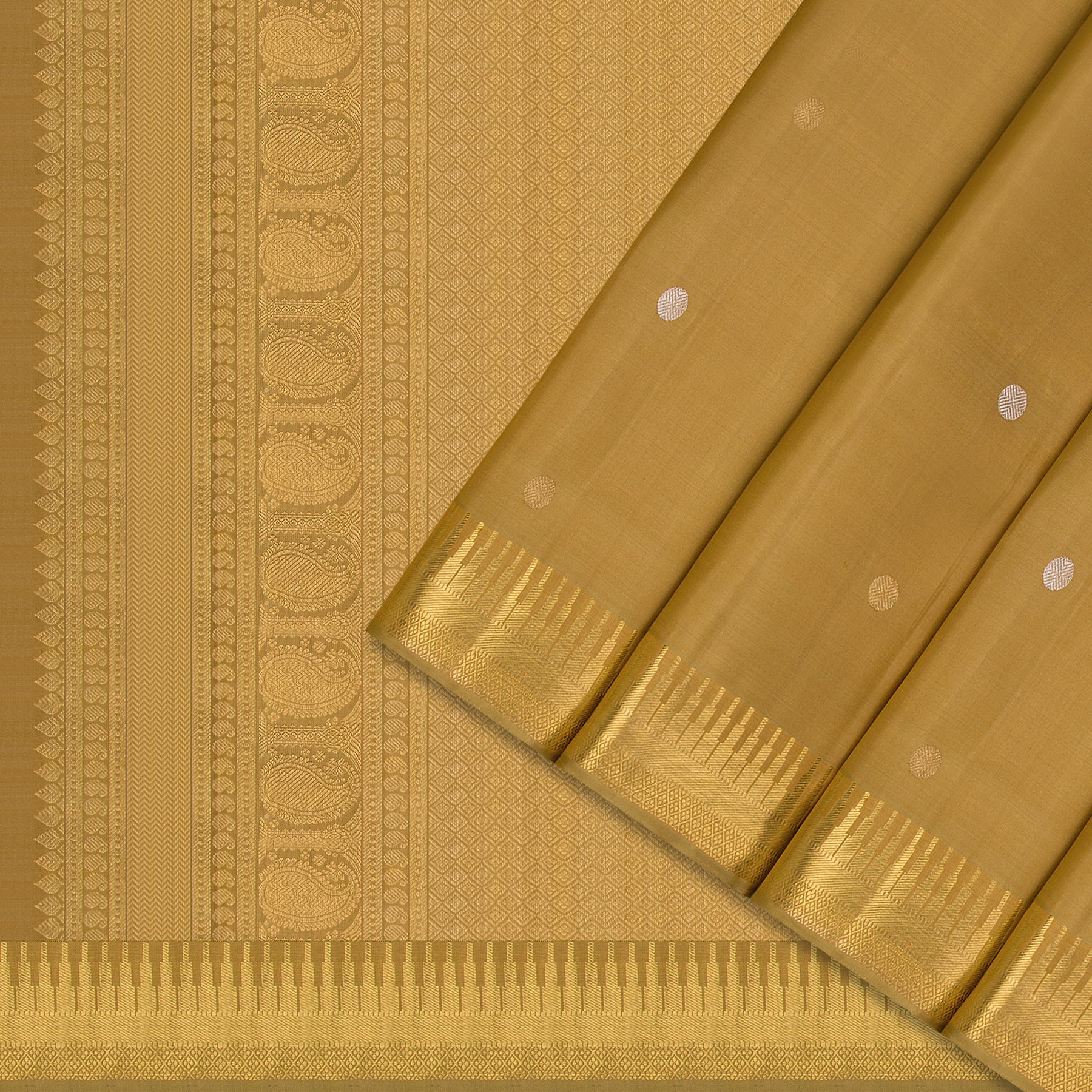 Kanakavalli Kanjivaram Silk Sari 25-611-HS001-03221 - Cover View