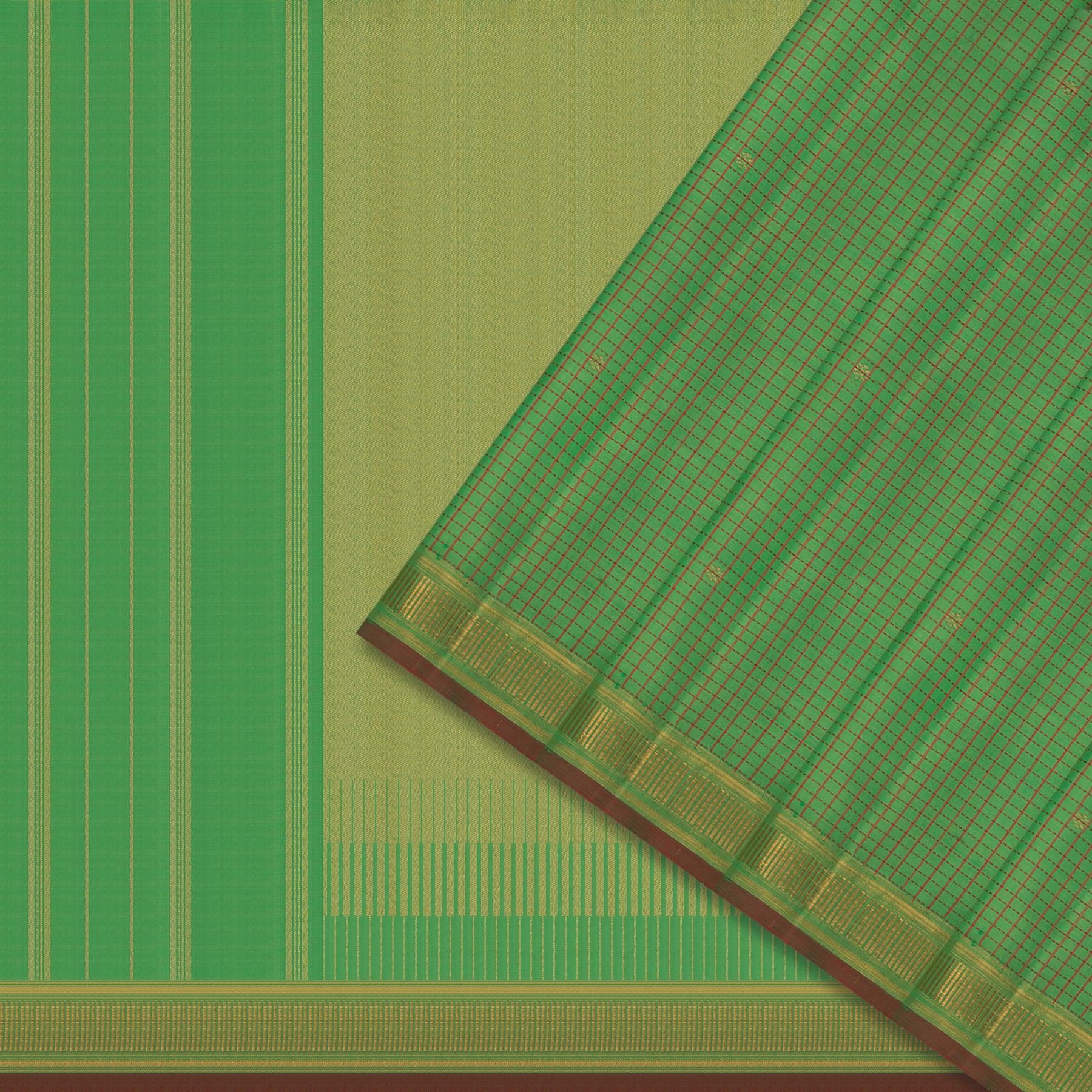 Kanakavalli Kanjivaram Silk Sari 25-611-HS001-03233 - Cover View