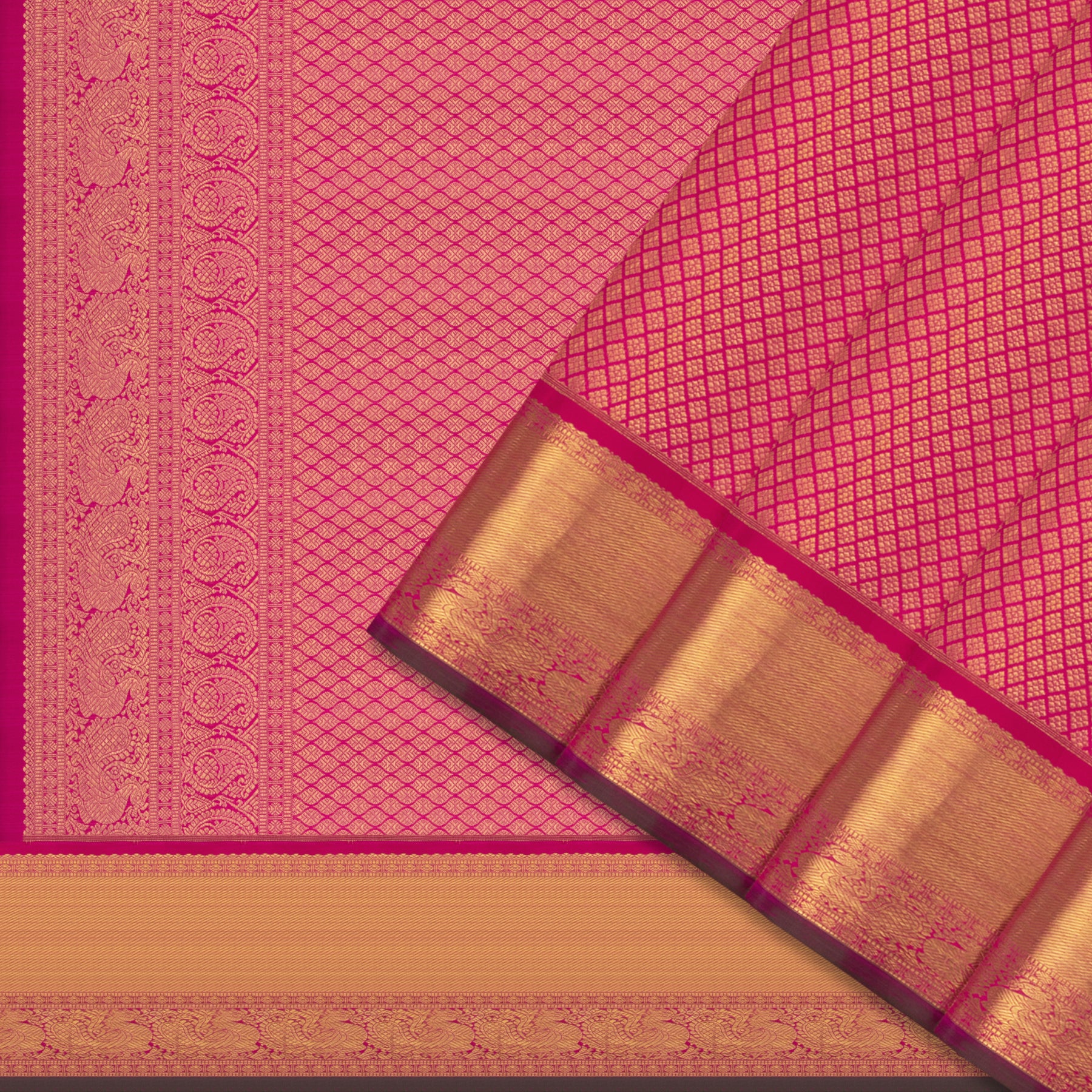 Kanakavalli Kanjivaram Silk Sari 25-611-HS001-03298 - Cover View