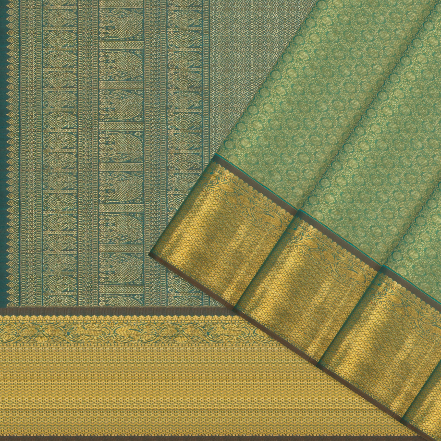 Kanakavalli Kanjivaram Silk Sari 25-611-HS001-03320 - Cover View