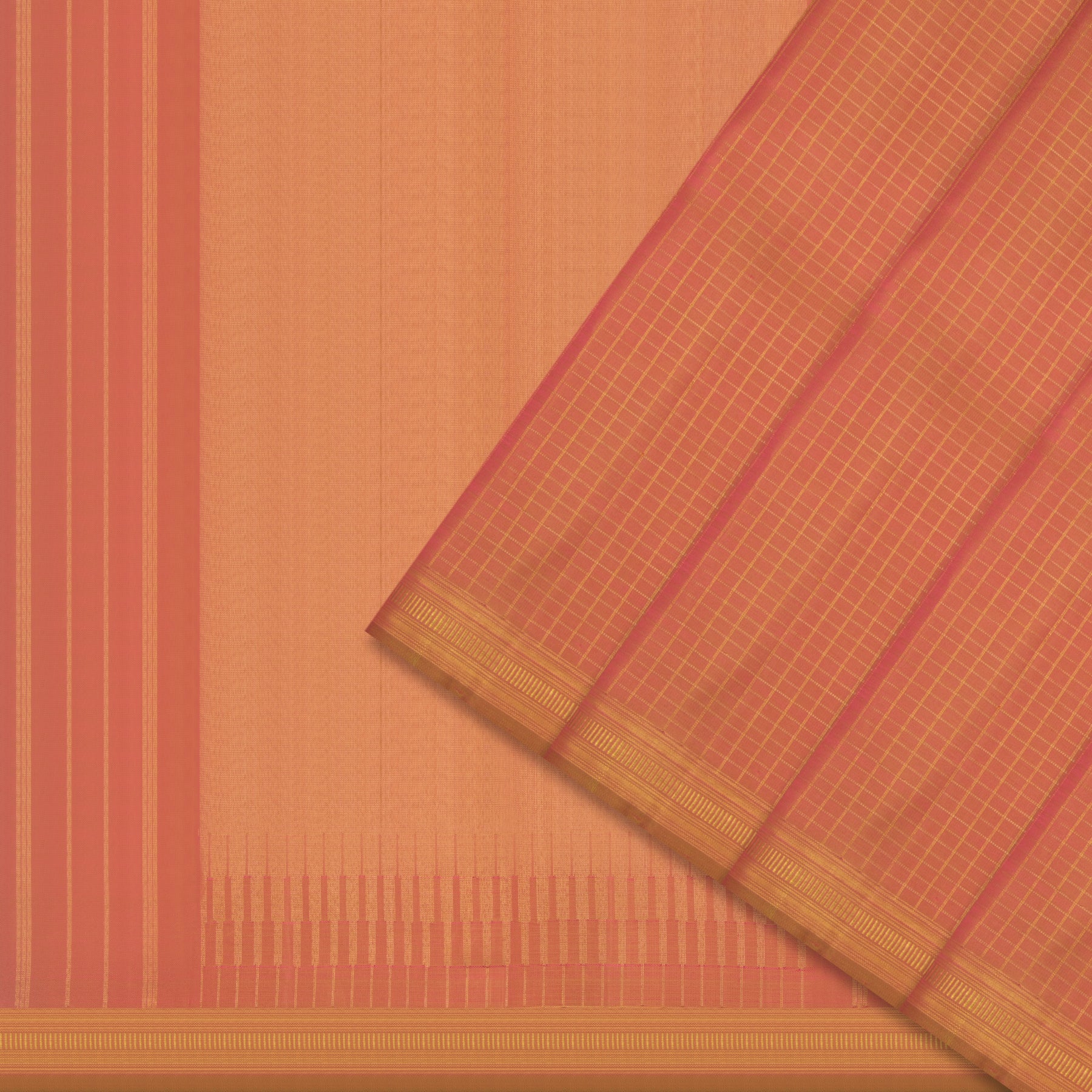 Kanakavalli Kanjivaram Silk Sari 25-611-HS001-03336 - Cover View 