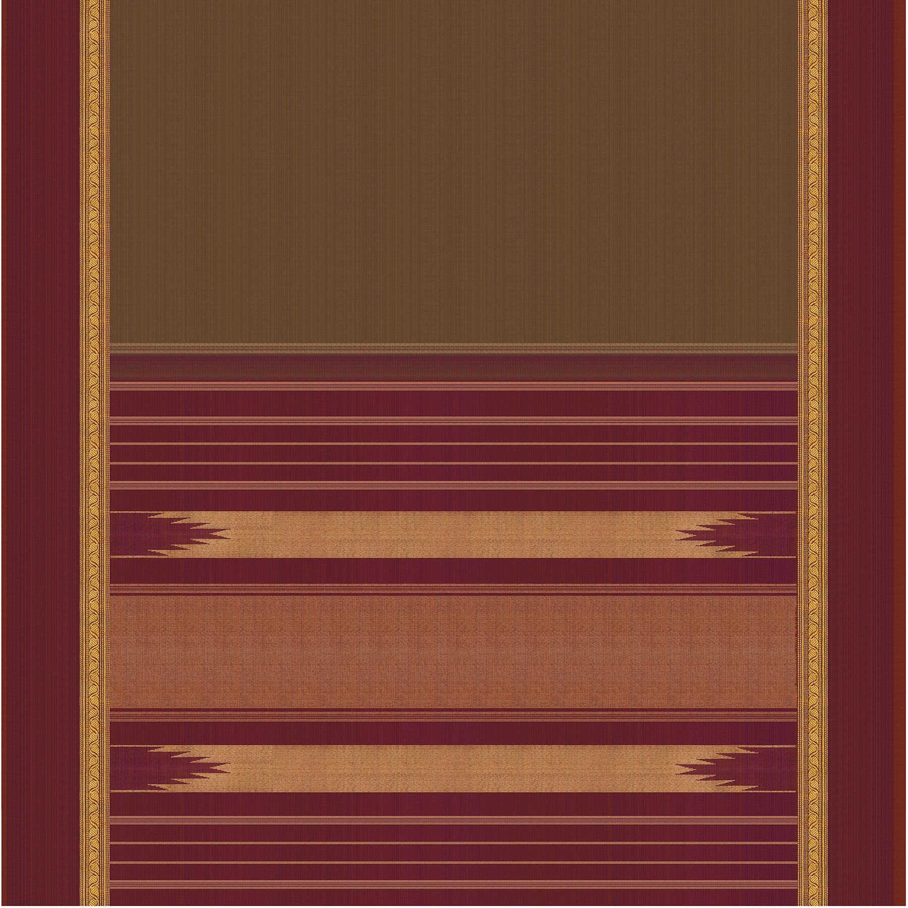 Kanakavalli Kanjivaram Silk Sari 25-611-HS001-03550 - Full View