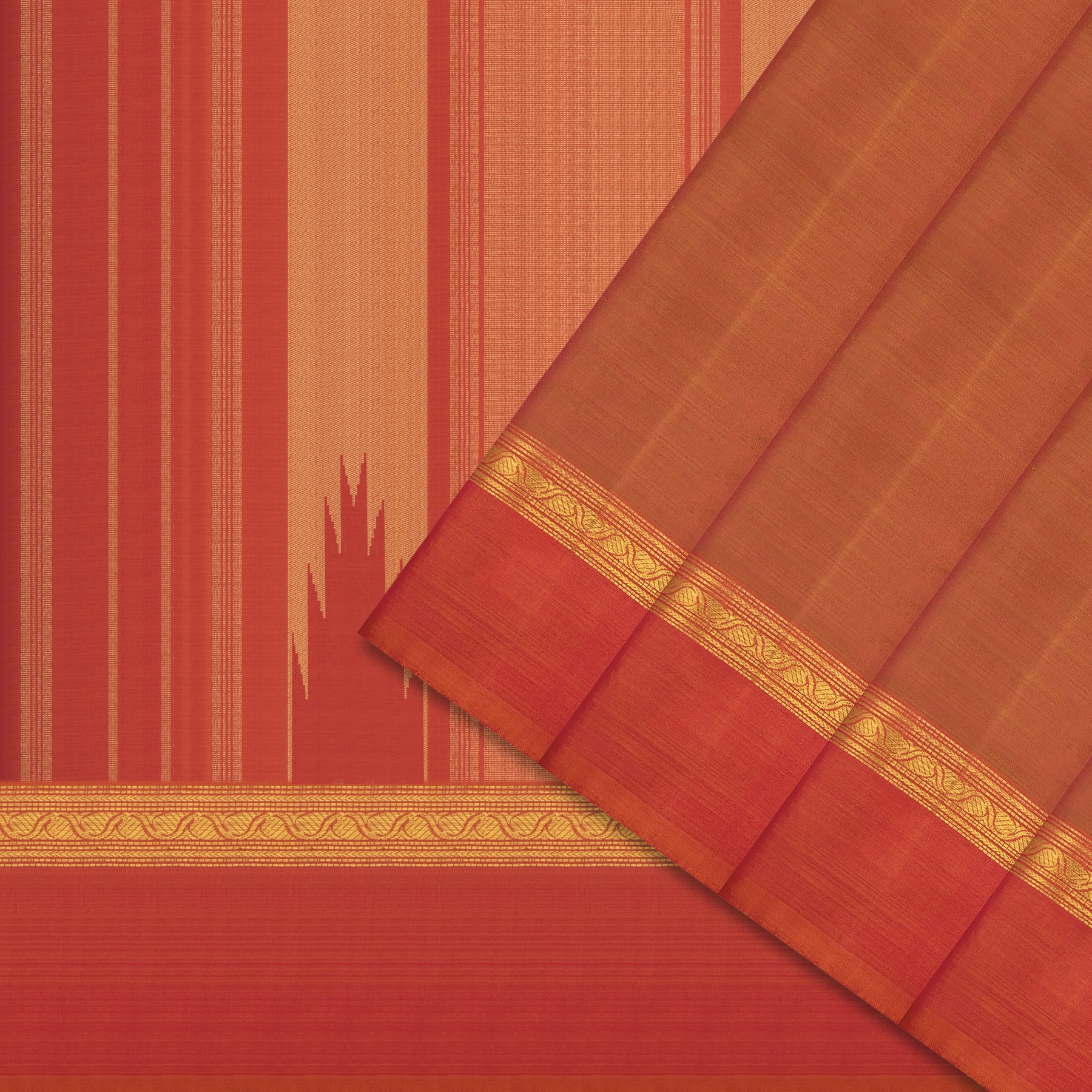 Kanakavalli Kanjivaram Silk Sari 25-611-HS001-03551 - Cover View